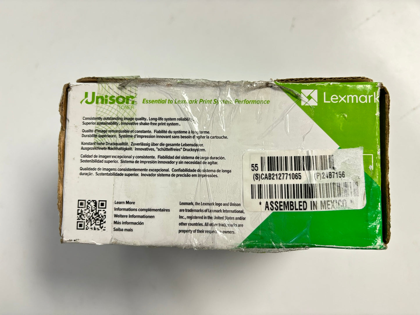 New OEM Lexmark C2240, XC2235 Yellow Toner Cartridge 24B7156 Same Day Shipping