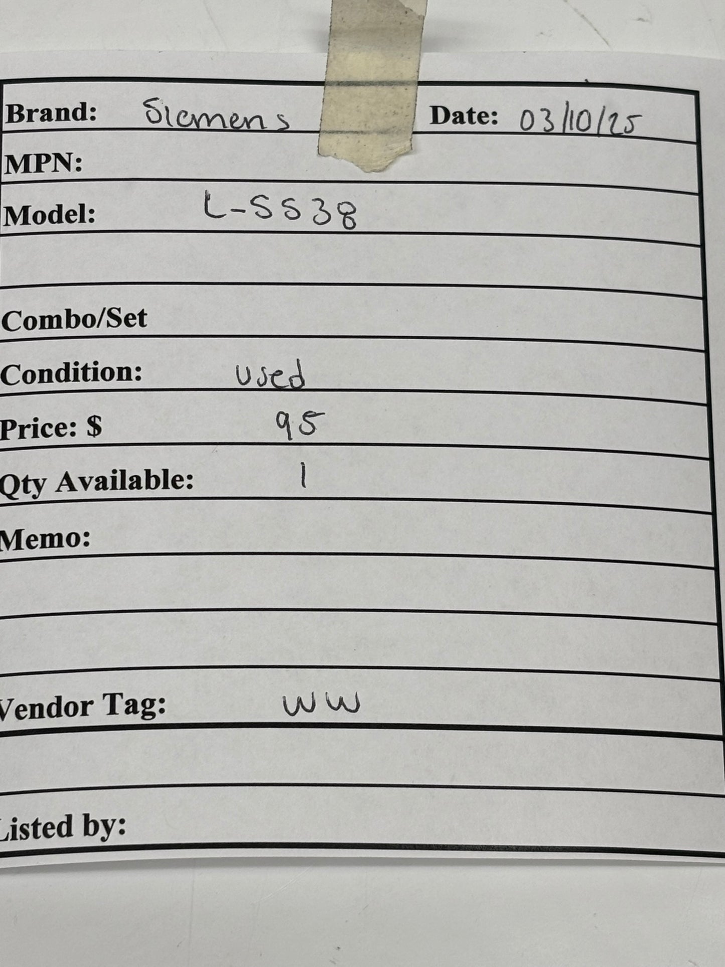 SIEMENS B345HH CIRCUIT BREAKER 45A 3 Pole 60Hz 240V