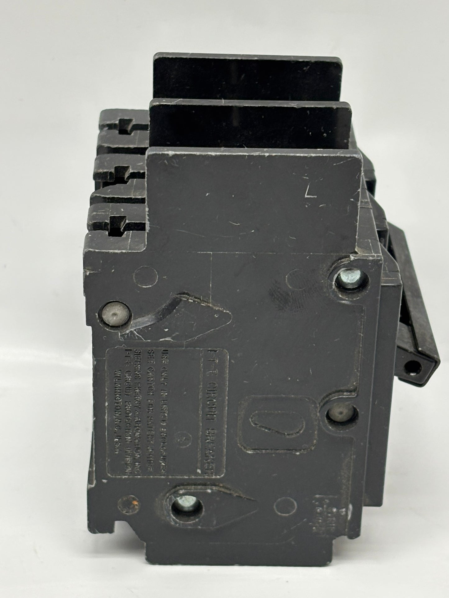 BQ3B015H Siemens Bolt-on 240VACV 15A 3 pole circuit breaker 22kA@240V