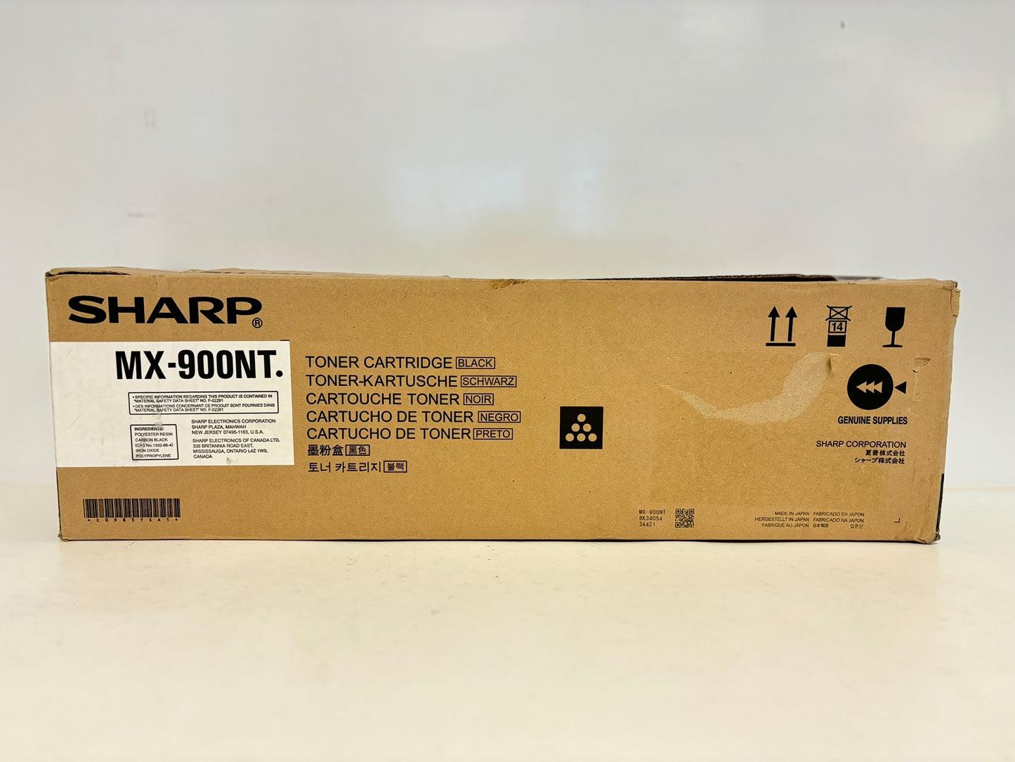 OEM Sharp MX-M1054,MX-M1056,MX-M1204,MX-M905 Black Toner MX-900NT,MX900NT