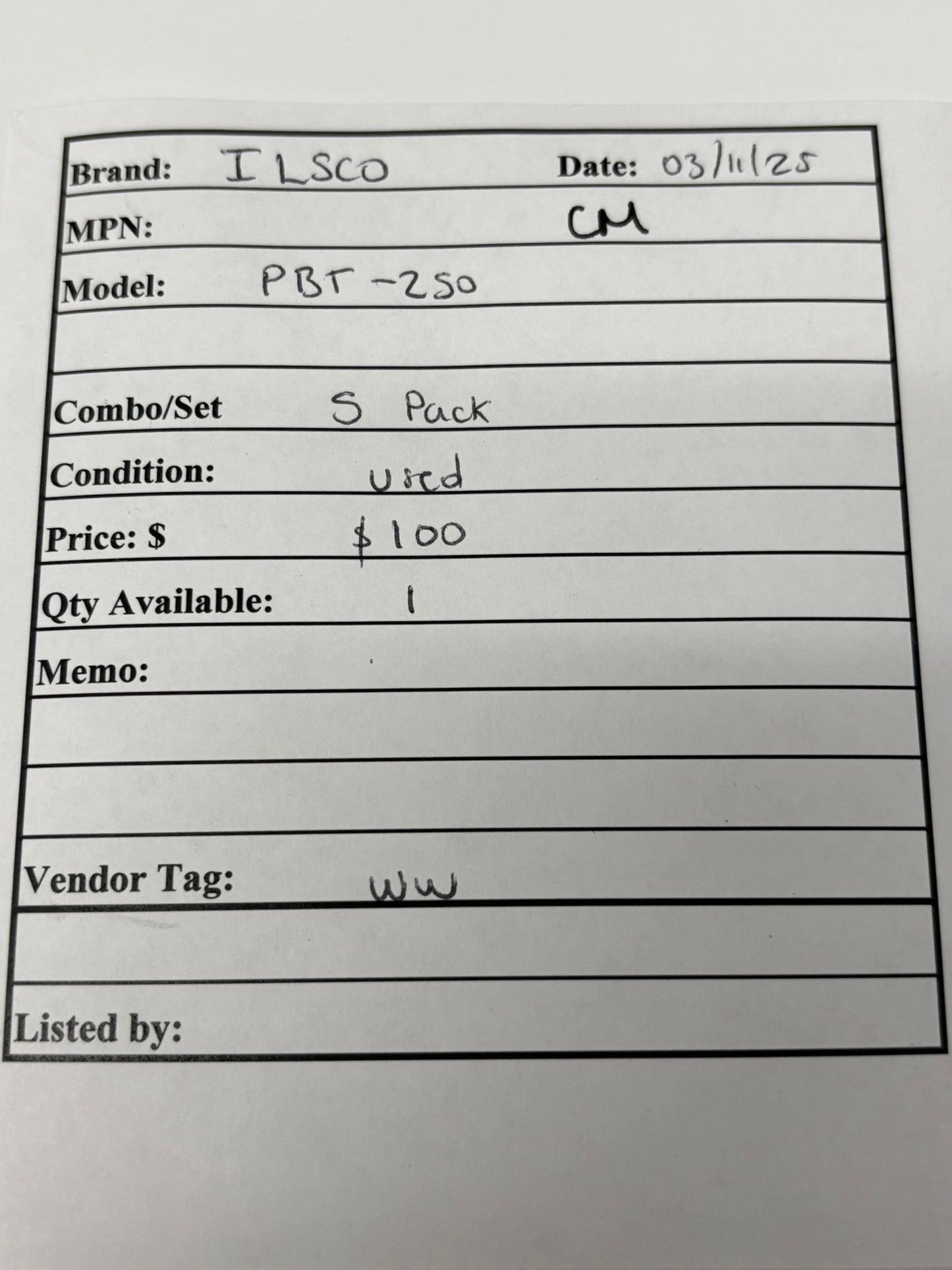 5 PACK ILSCO PBT-250 Insulated Splice Reducer Connector