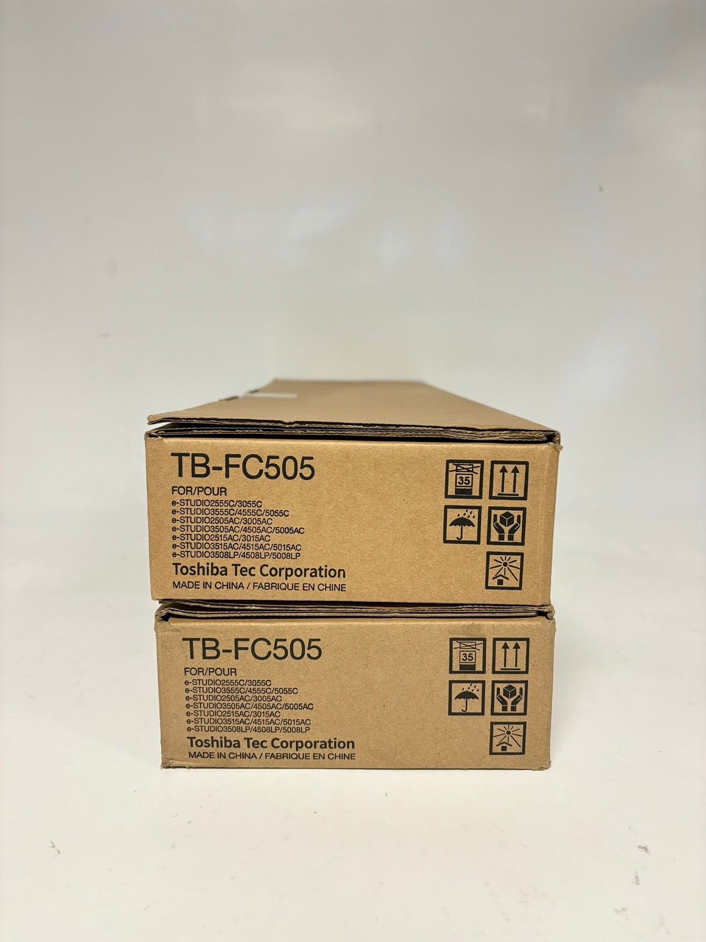 2 OEM Toshiba eSTUDIO 2505AC,3005AC,3015AC,3055C Waste Toner Container TB-FC505