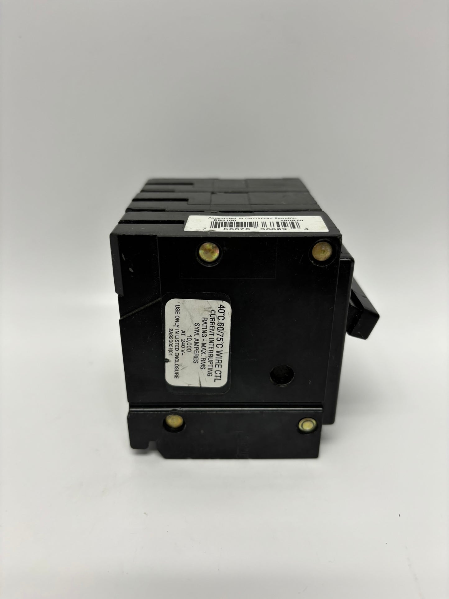 Eaton BR3100 Circuit Breaker 240V 3 Pole 100 AMP
