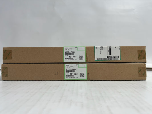 2 New Genuine Ricoh Aficio 1035,1035P,1045 Drum Cleaning Blade A232-2353