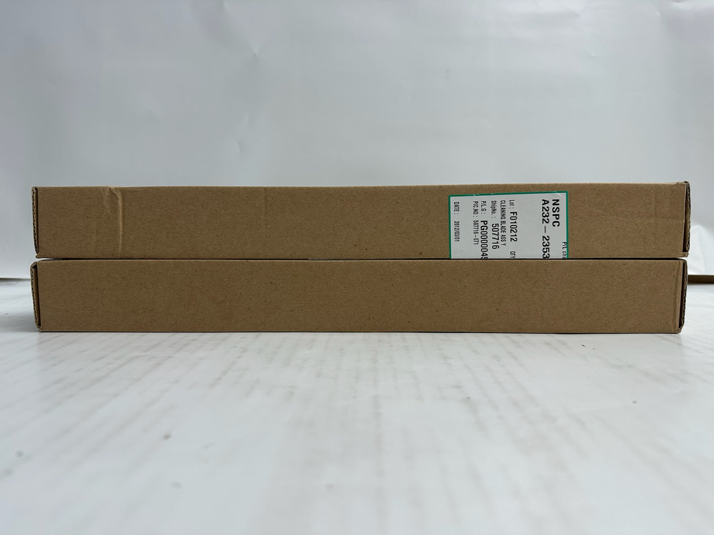 2 New Genuine Ricoh Aficio 1035,1035P,1045 Drum Cleaning Blade A232-2353