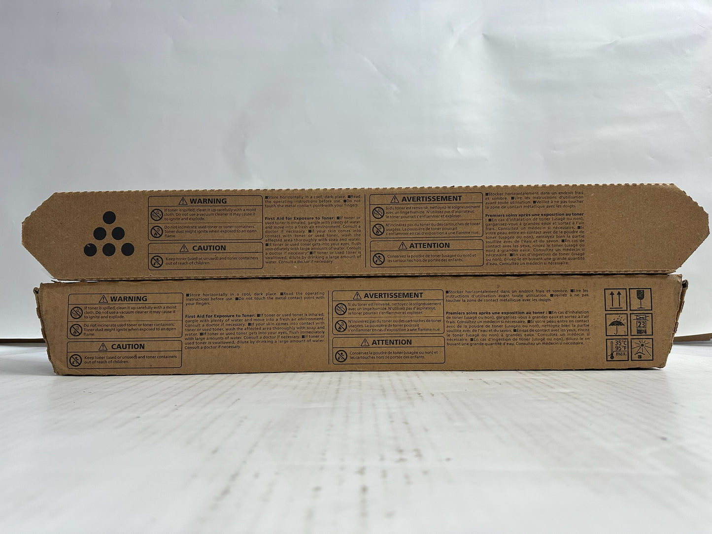 2 New Genuine Ricoh IM C2500H,IM C2000 Yellow and Black Toners 842307,842308