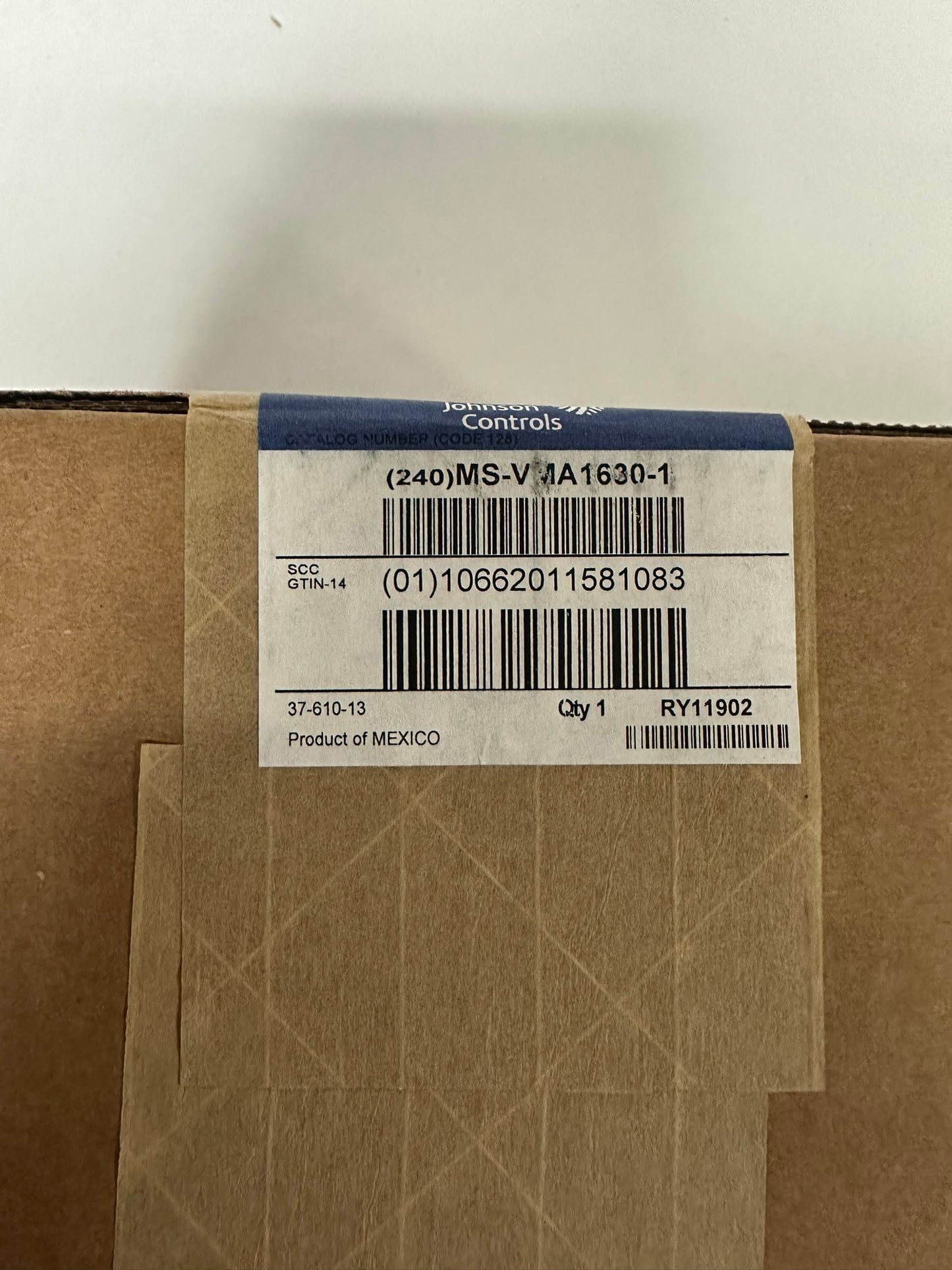 Johnson Controls MS-VMA1630-1 Actuator Assembly Cooling and Reheat