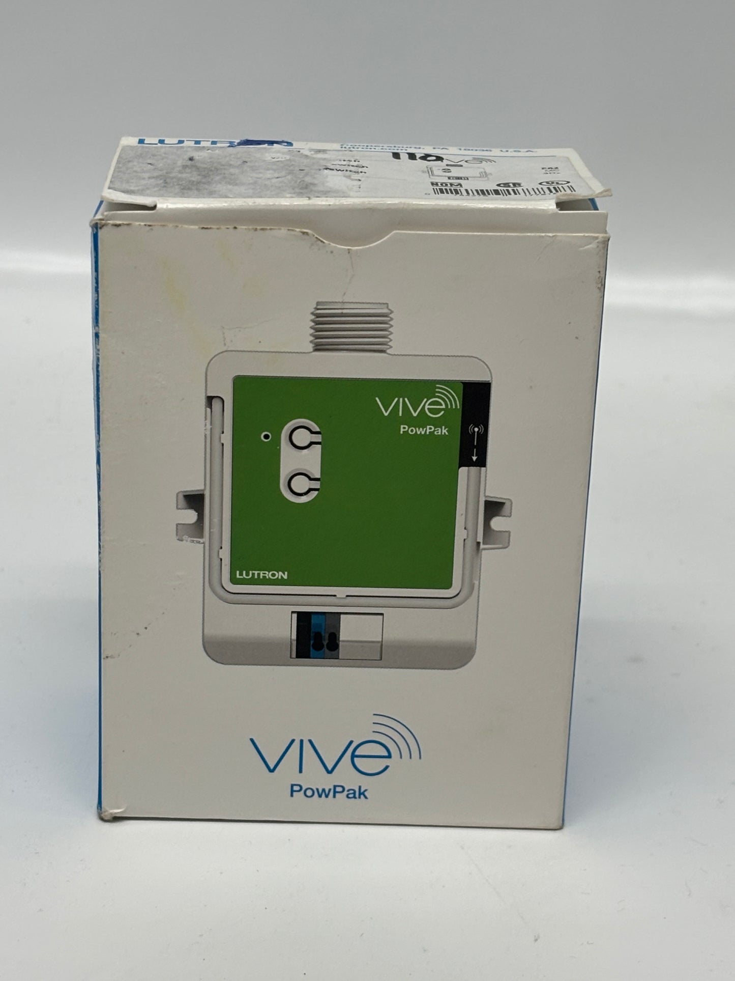 Lutron RMJS-20R-DV-B PowPak 20 A Receptacle Control Relay Module