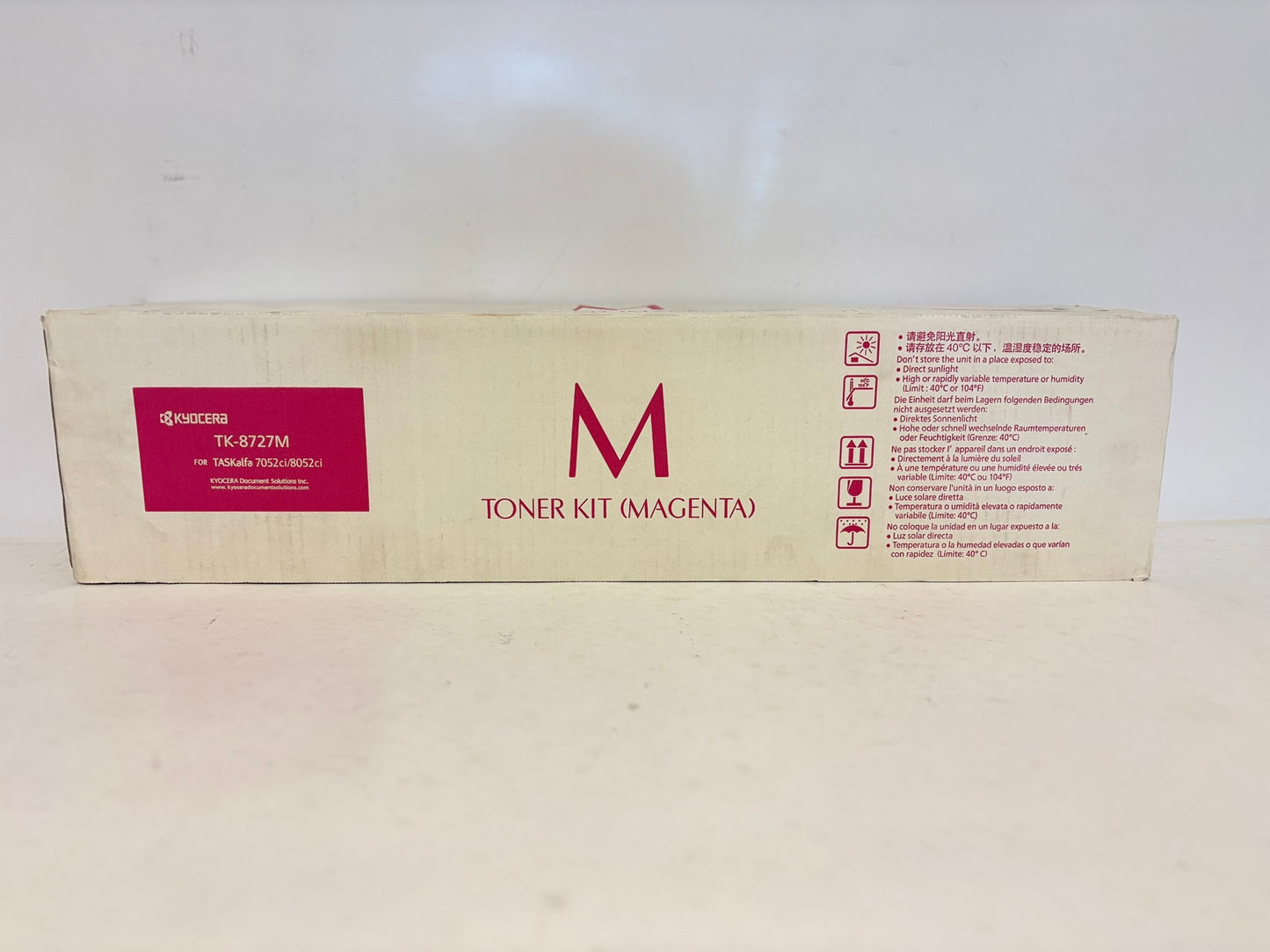 OEM Kyocera TASKalfa CS7052ci, CS8052ci TK-8727M Magenta Toner 1T02NHBUS0