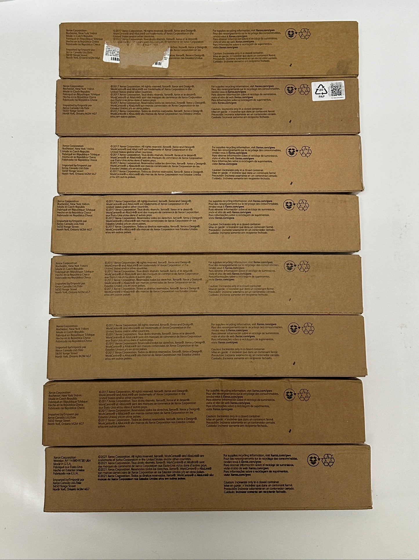 8 OEM Xerox AltaLink C8030,C8035,C8045,C8055 Toner Waste Containers 008R13061