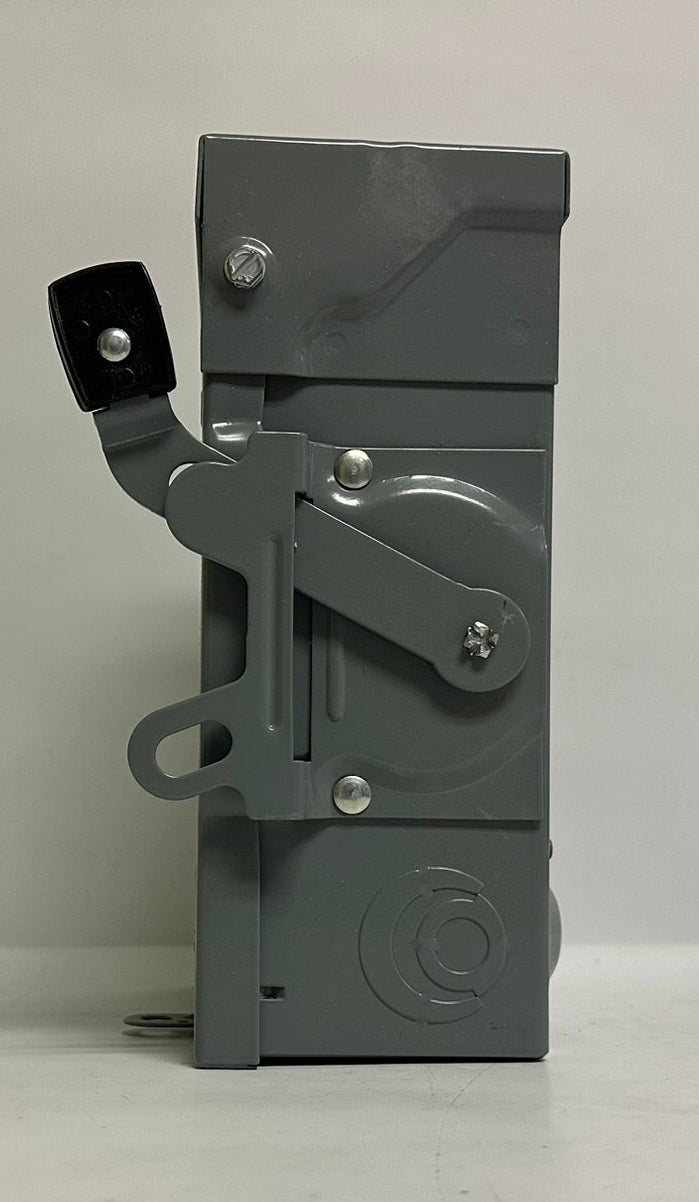Square D D221NRB 30A 240V Fusible Safety Switch, 2-Pole, NEMA 3R