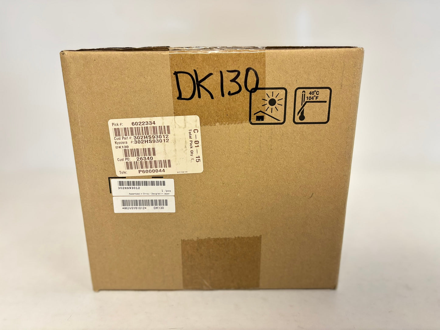 OEM Kyocera FS-1100, FS-1300D DK-130 Drum Unit (302HS93011) Same Day Ship