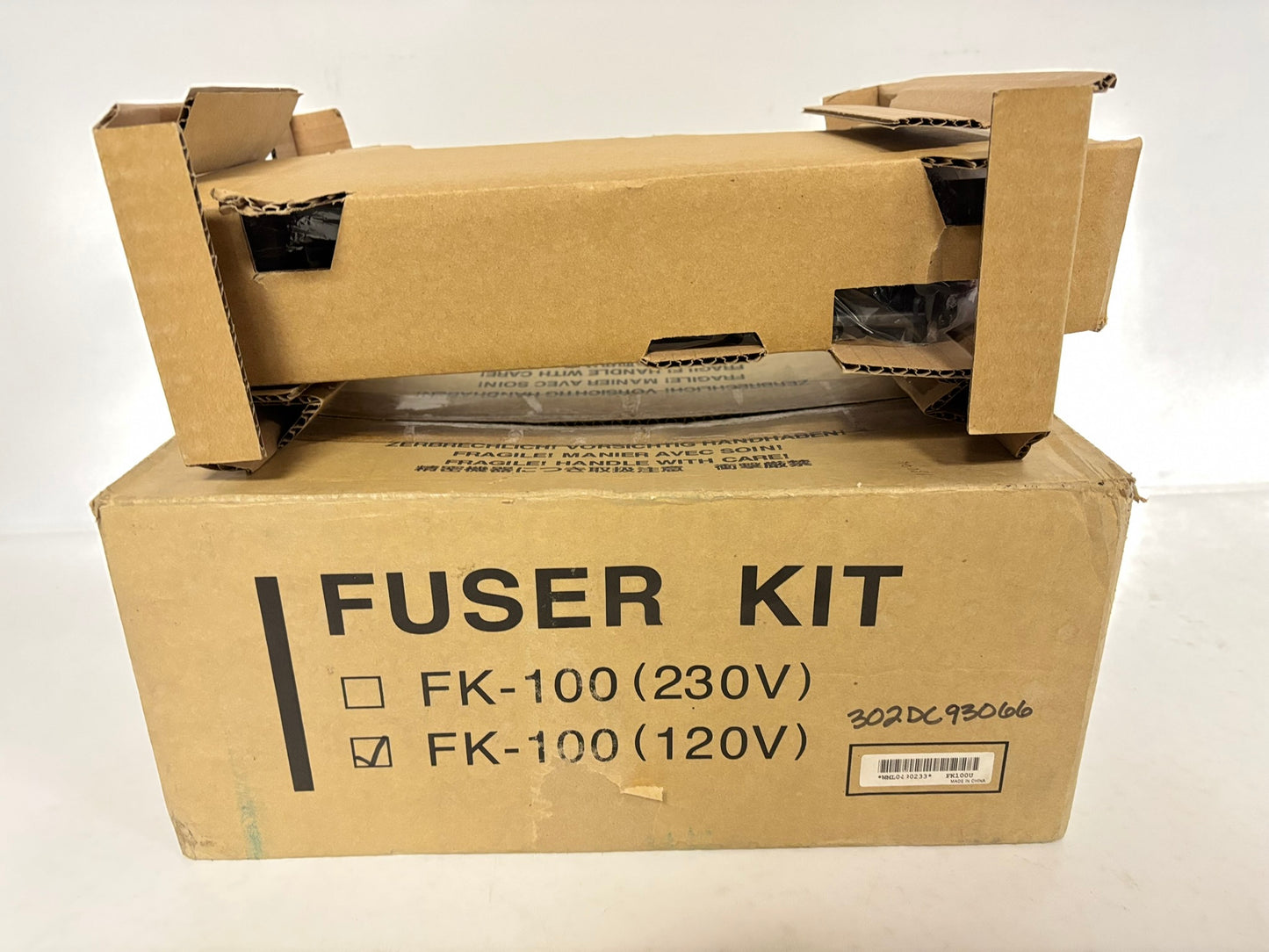 Open OEM Kyocera Mita CS-1815,CS-1820 FK-100 Fuser Kit 110-120 volt 302DC93066