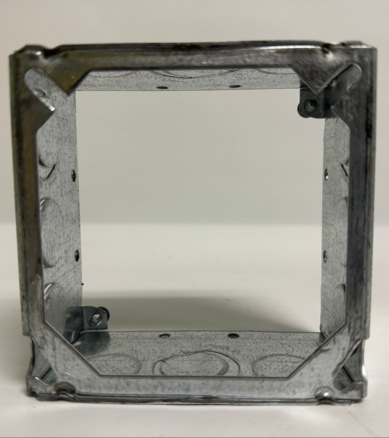 10 PK Steel City 53151234 New 4" Square Extension Ring, 1-1/2" Deep, 21 Cu In