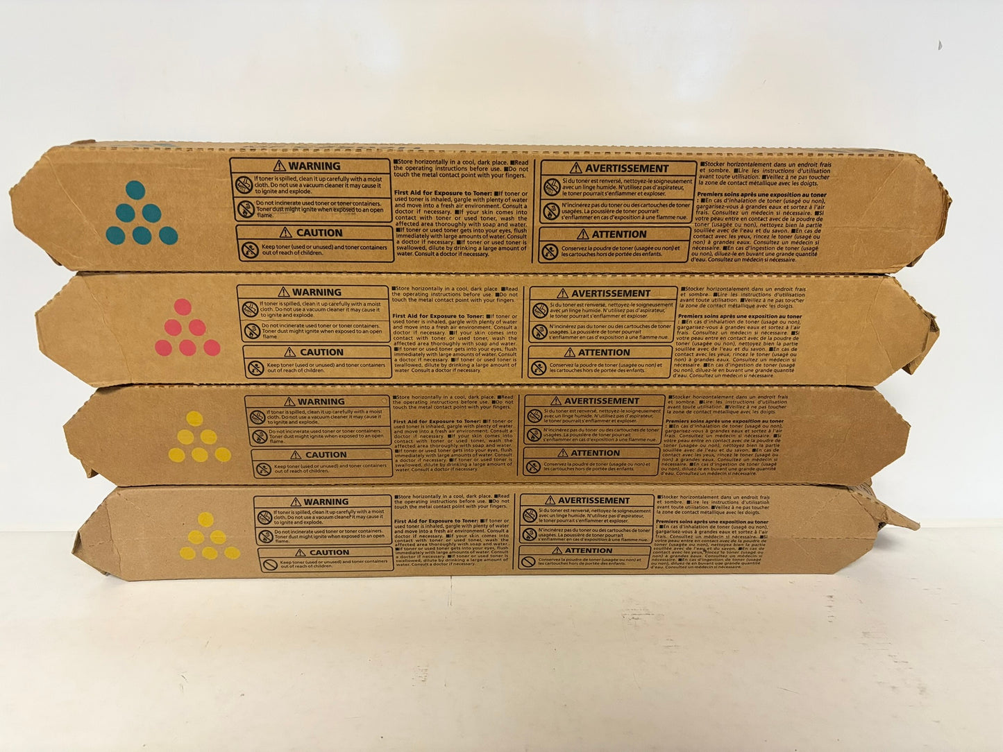 4 OEM Ricoh MP C2503H,C2004,C2504 CMYY Toner 841921,841920,841919 Same Day Ship