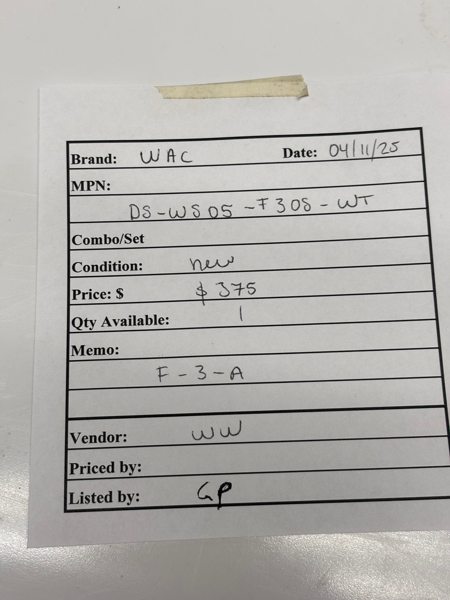 WAC Lighting DS-WS05-F30S-WT Tube Architectural 5" LED Wall Light Straight Flood Beam 3000K in White