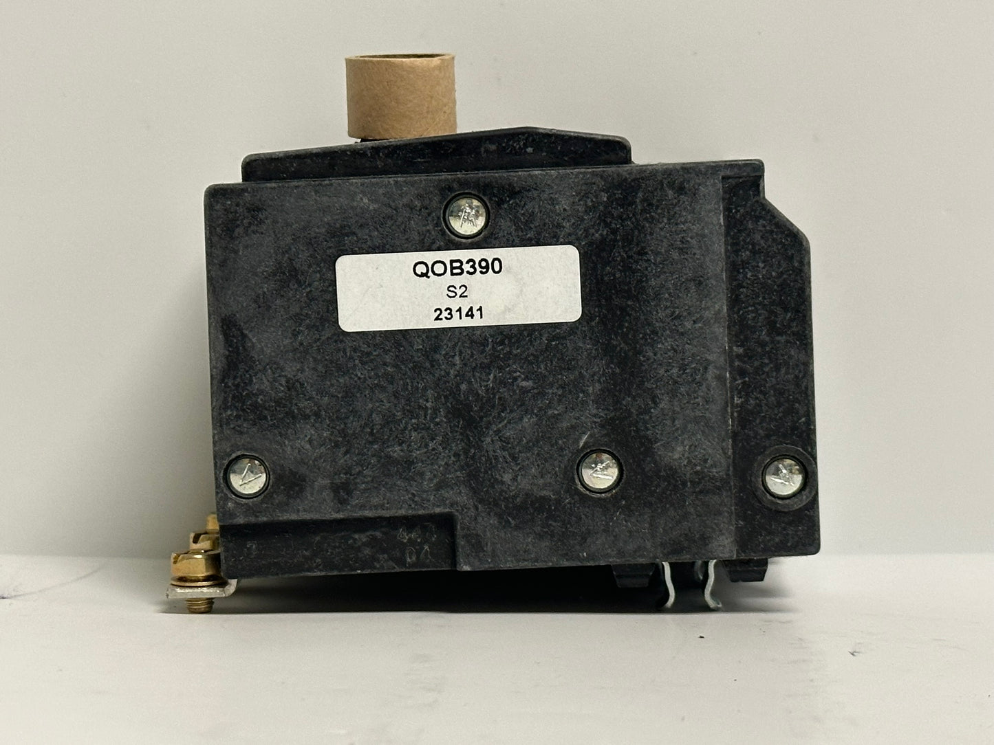 Schneider Square D QOB390 90A 3-Pole Circuit Breaker, 120/240V, Bolt-On