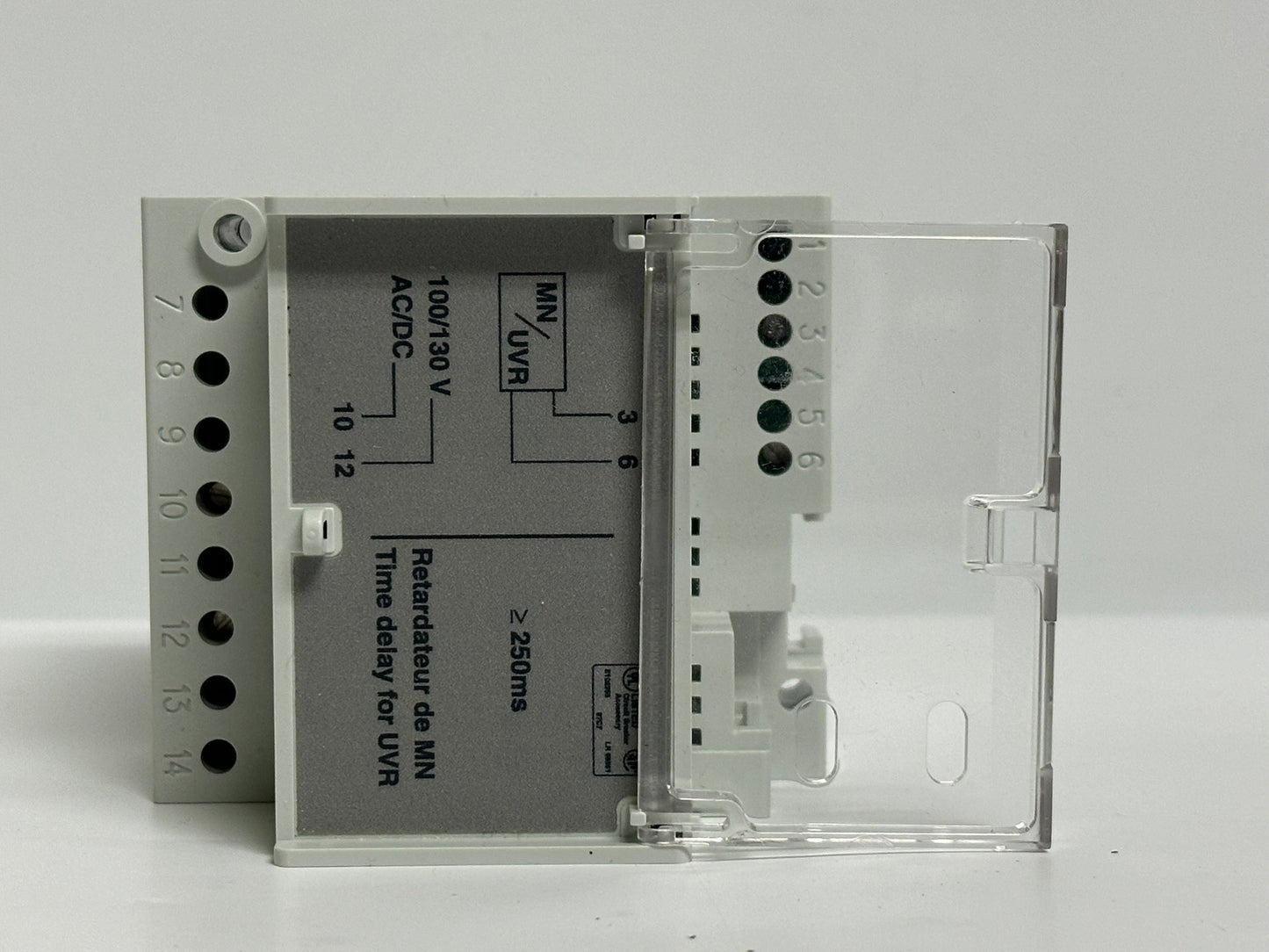 New Schneider LV833684SP Delay Unit 100/130V AC/DC, In Box