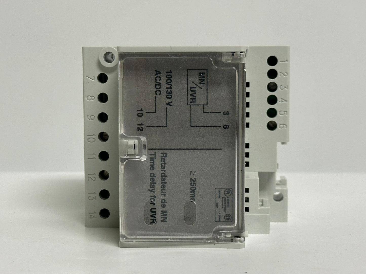 New Schneider LV833684SP Delay Unit 100/130V AC/DC, In Box
