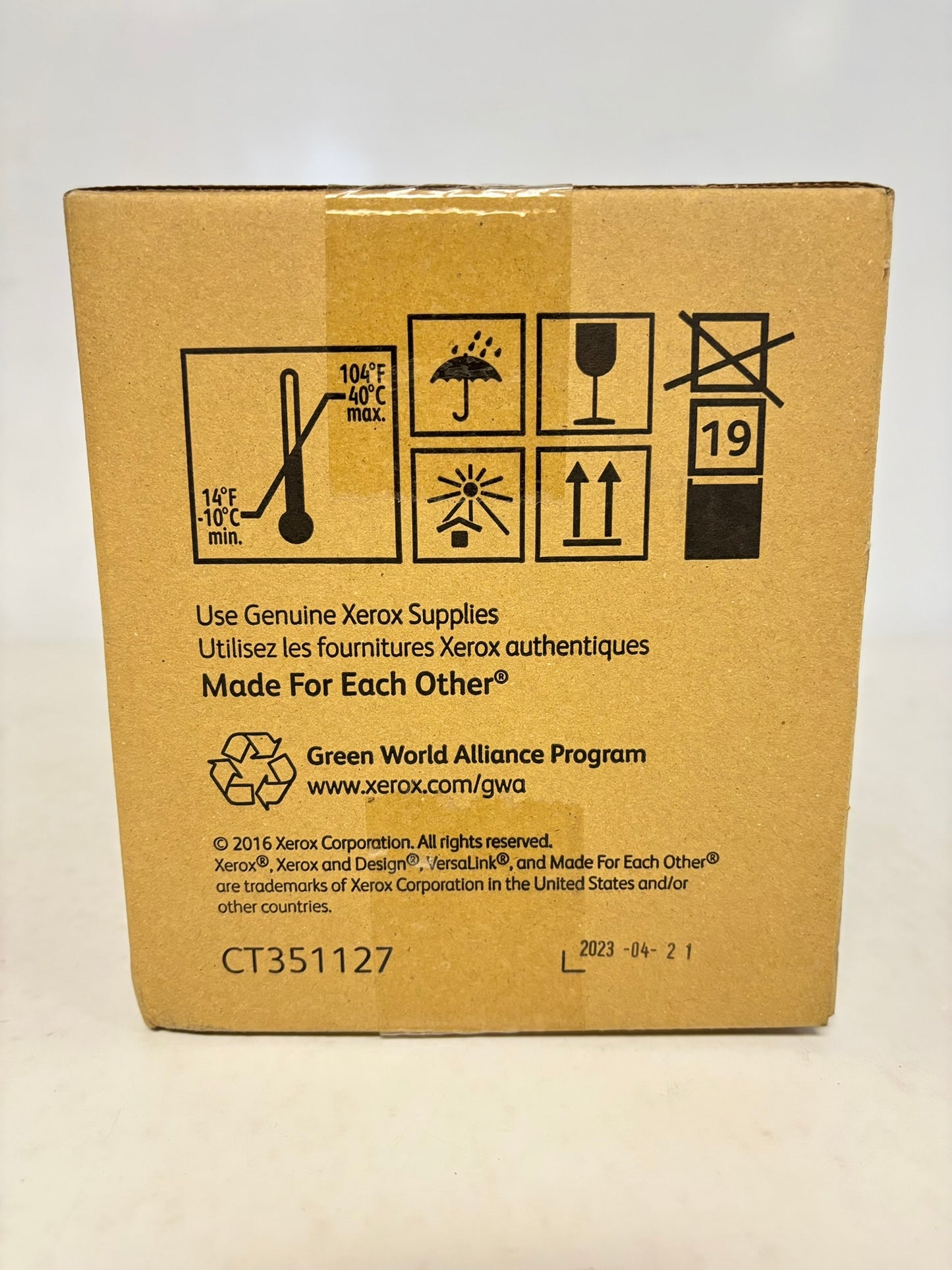 OEM Xerox VersaLink C500,C505 Yellow Drum Cartridges 108R01483 Same Day Ship