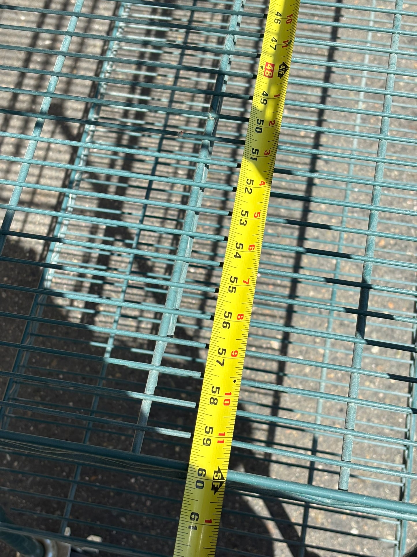 ULINE H-8275 Green Mobile Shelving 60 x 18 x 69" 1000lbs Capacity, 4-Shelf