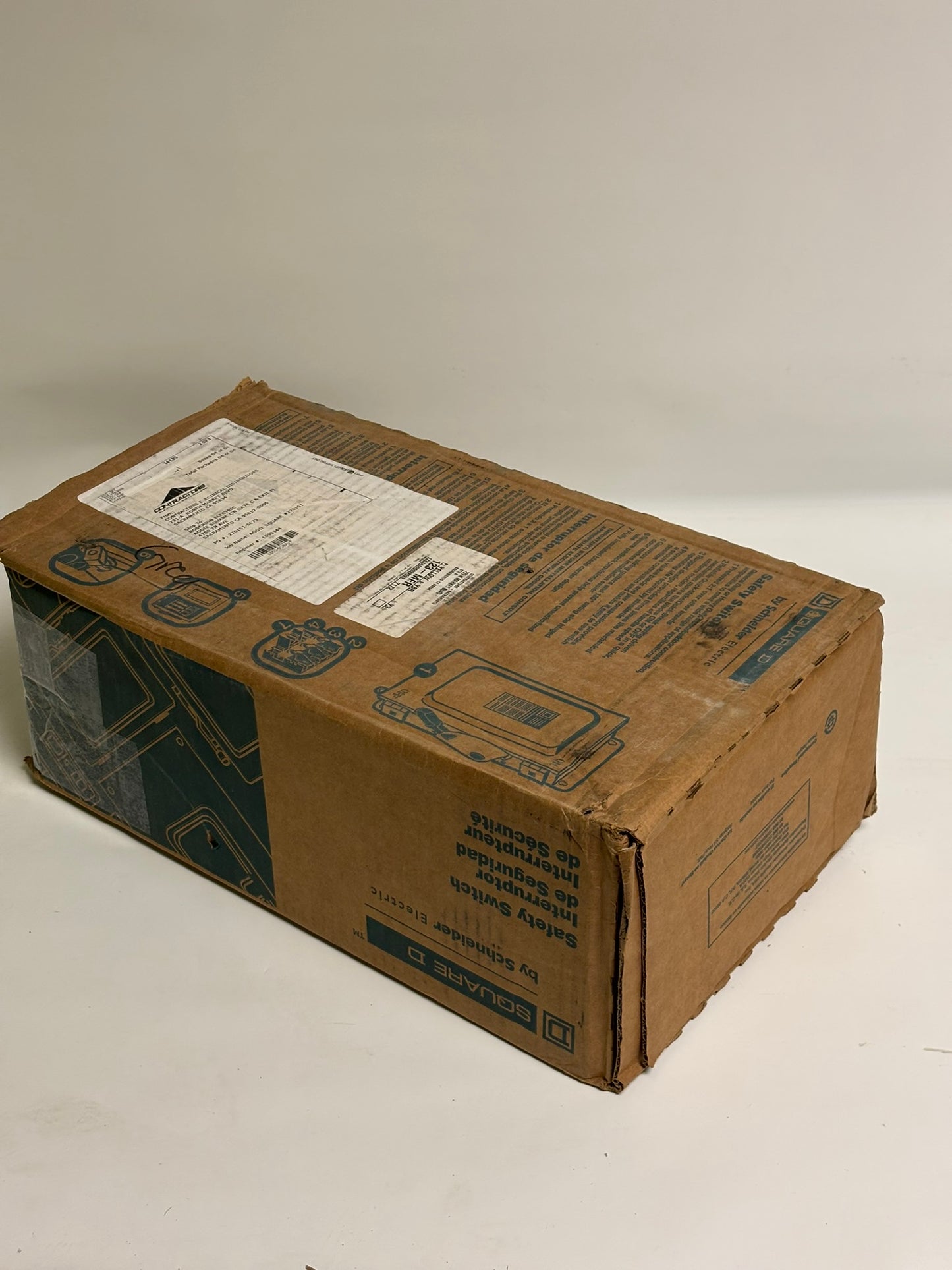 Square D DU323 General Duty Safety Switch, Non-Fusible, 100A, 3 Wire, 3-Poles