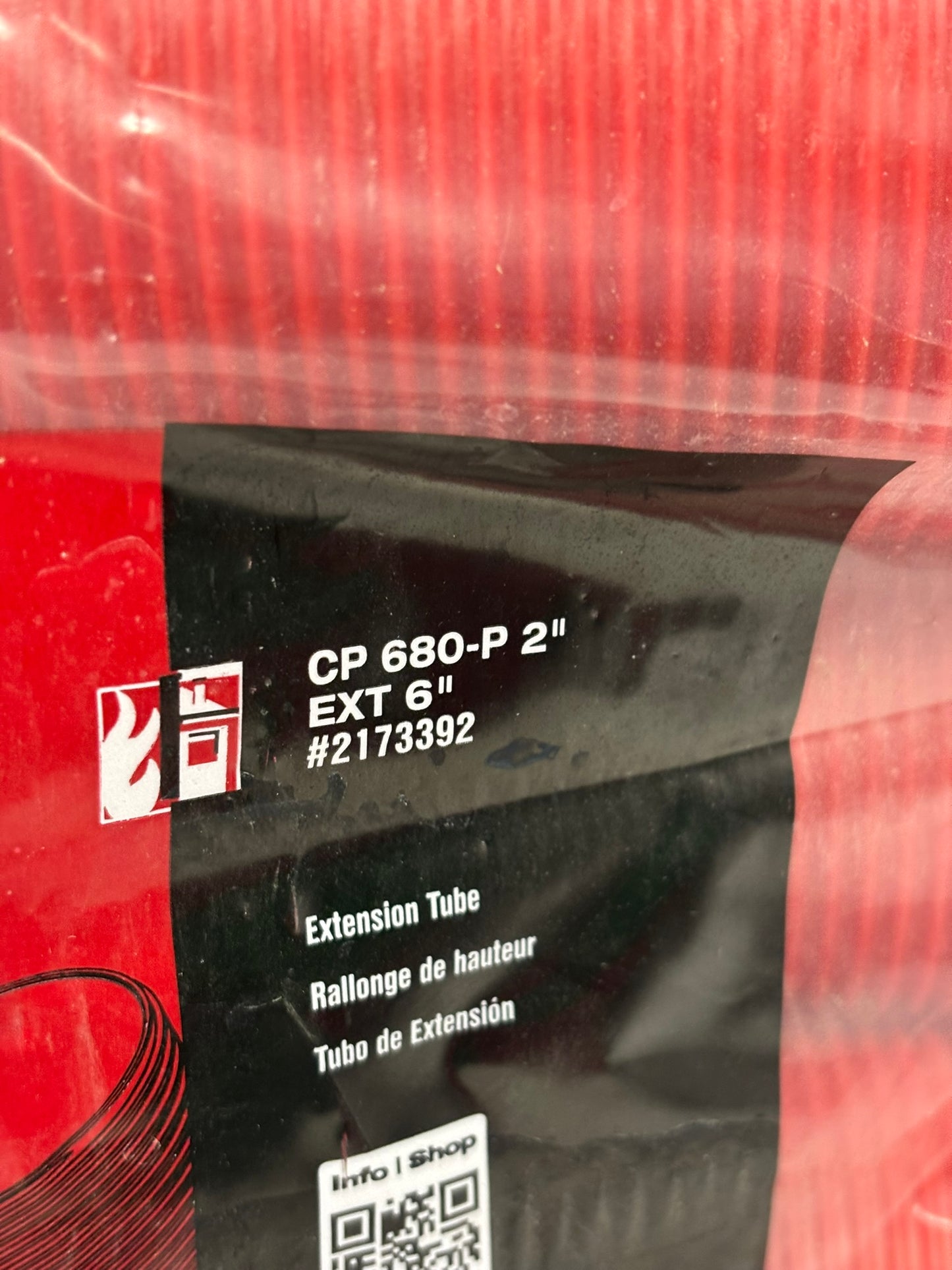 10-Pack HILTI CP 680-P 2" (#2173392) Extension Tube EXT 6"