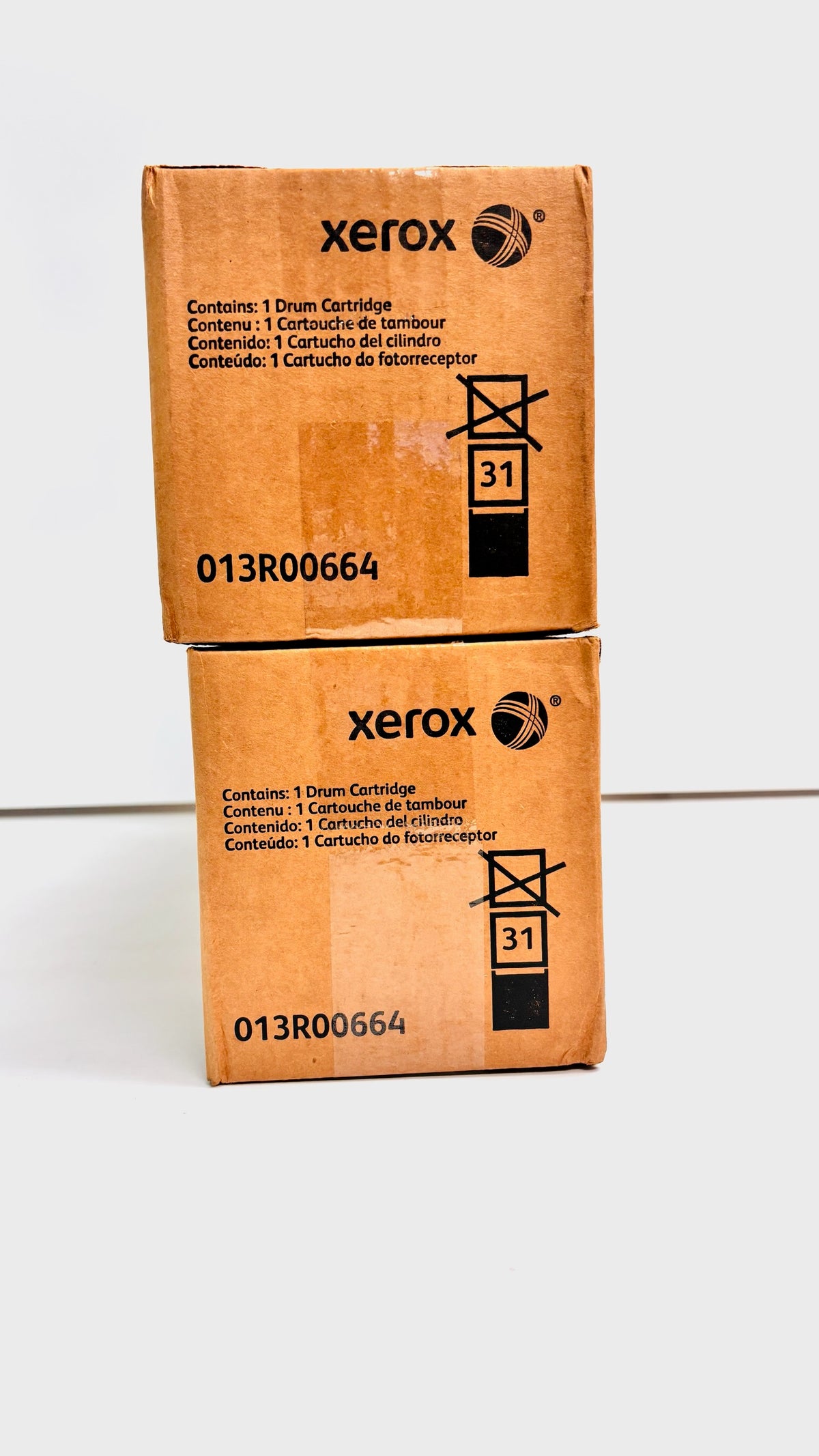 2 Genuine Xerox Color550/560/570/C60/C70/C9065/C9070 Color Drum Unit 013R00664