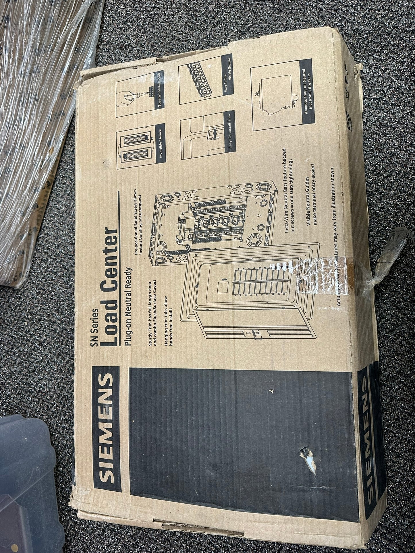 Siemens SN Series Load Center Plug-On Neutral Ready