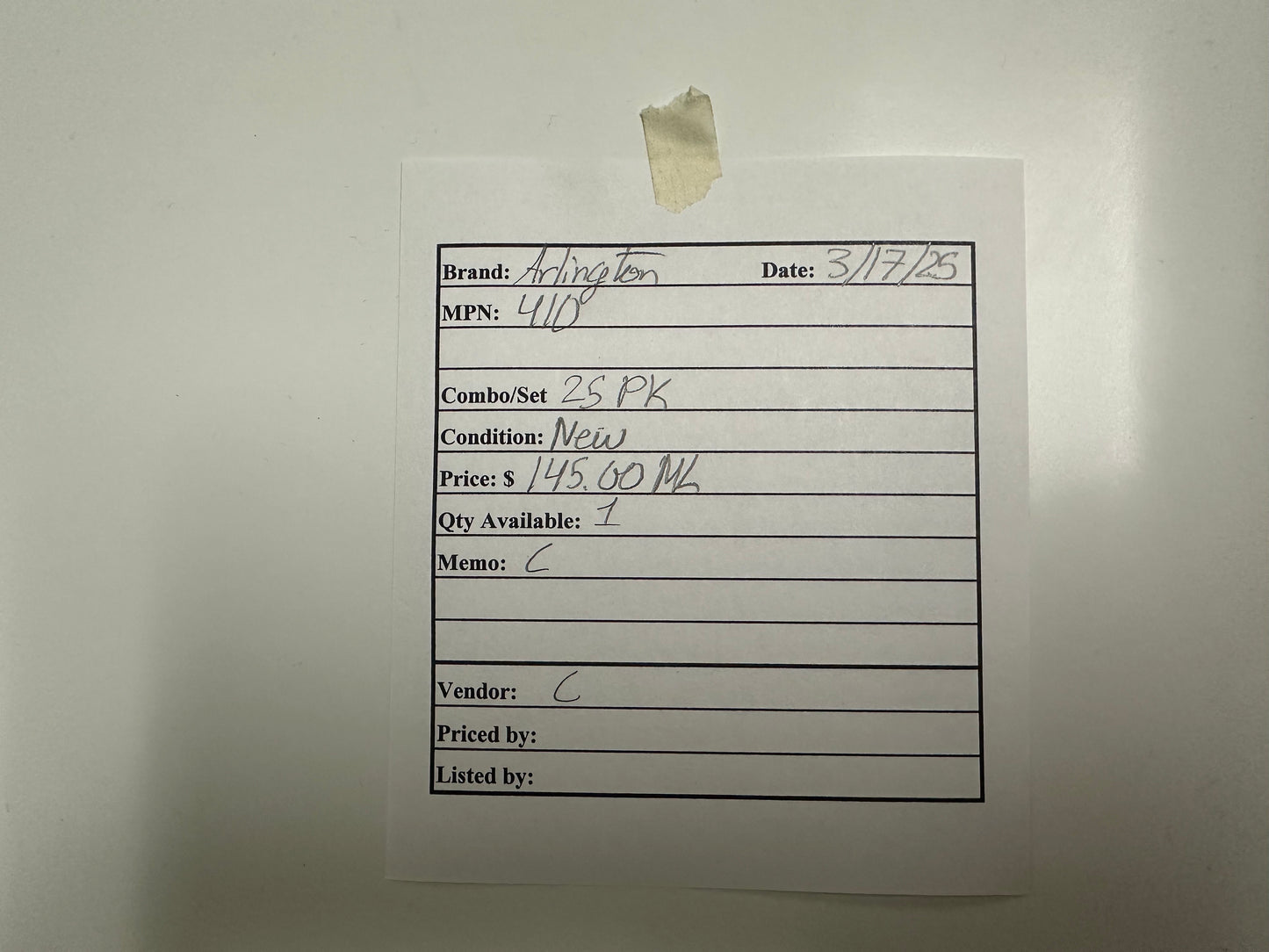 25 PK Arlington (410) 4" Conduit Locknuts Plated Steel, for RIGID IMC Fittings