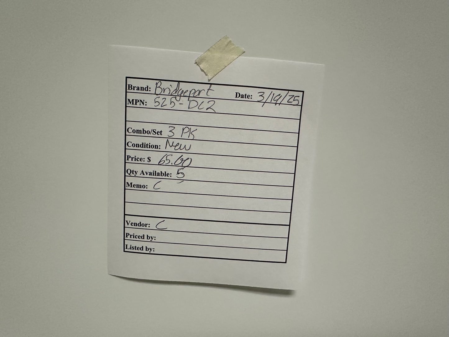 3PK Bridgeport (525-DC2) 2" Flex Conduit Connector, Screw In Type, Die Cast