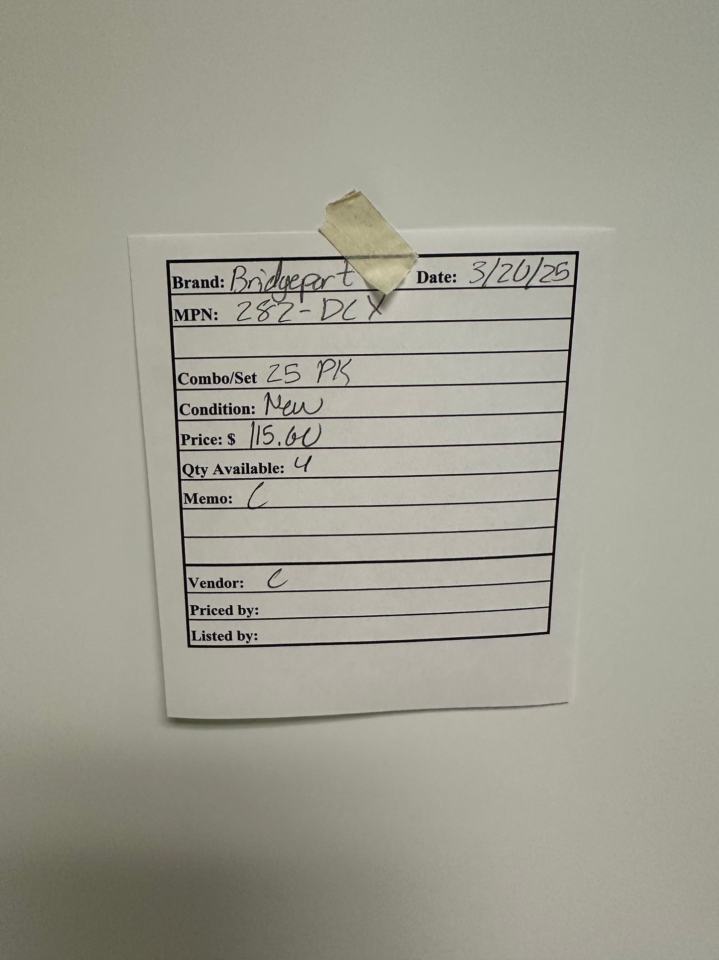 25PK Bridgeport (282-DCX) 3/4-1/2" Transition EMT/FMC CPLG, Set Screw