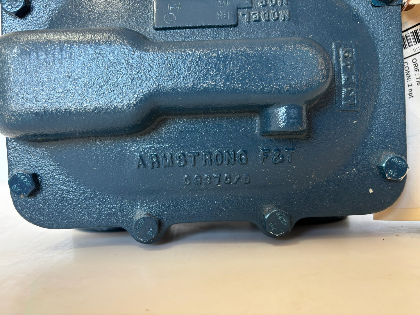 New Armstrong D1175-13 2" Float & Thermostatic Steam Trap 15 PSI