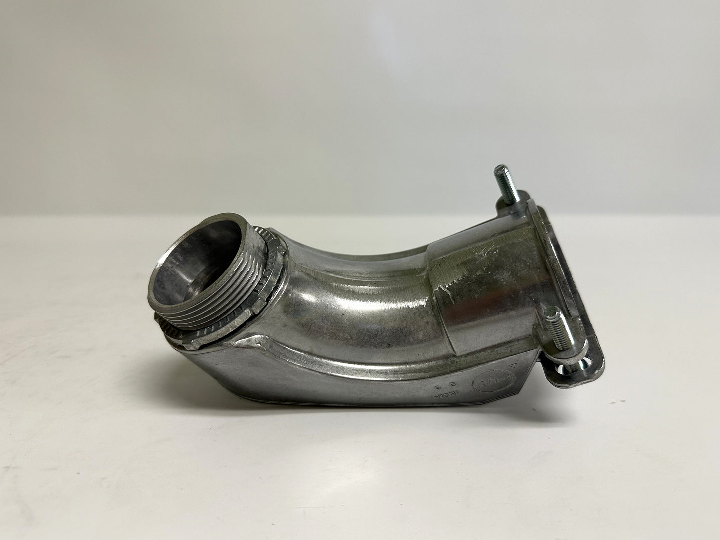 5 PK Raco (2696) 1 1/2" 90° Angle Connector, Squeeze Flex, Die-Cast Zinc