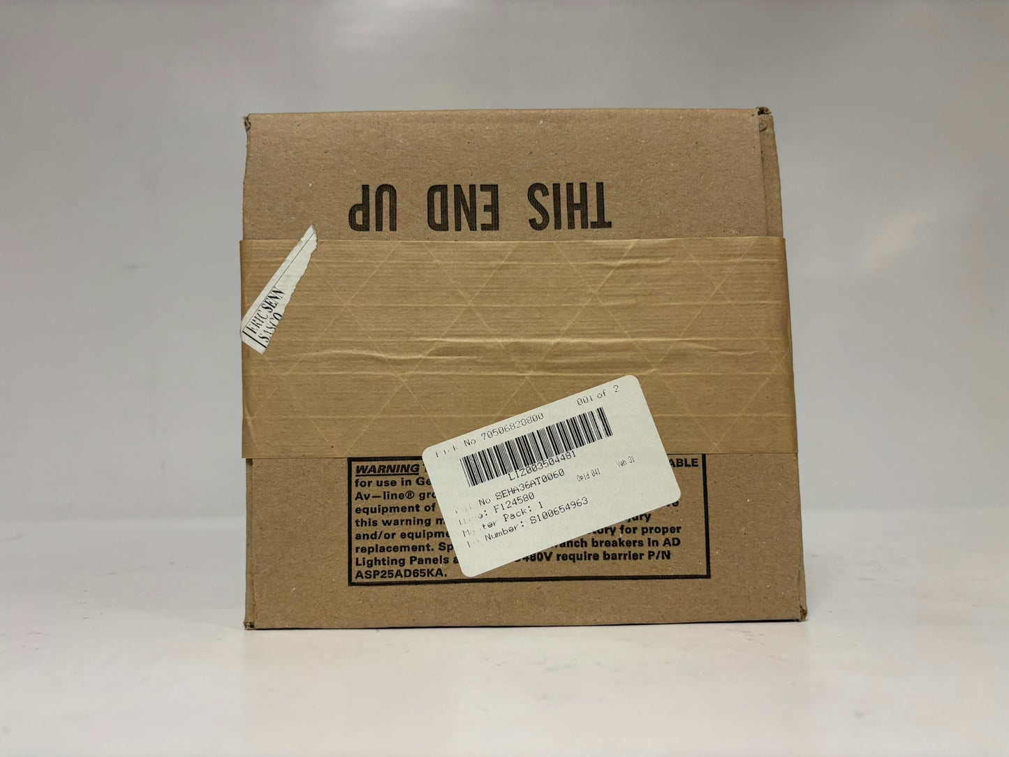 GE Spectra SEHA36AT0060 3-Pole Circuit Breaker Frame Only 60 AMP - 600 VAC