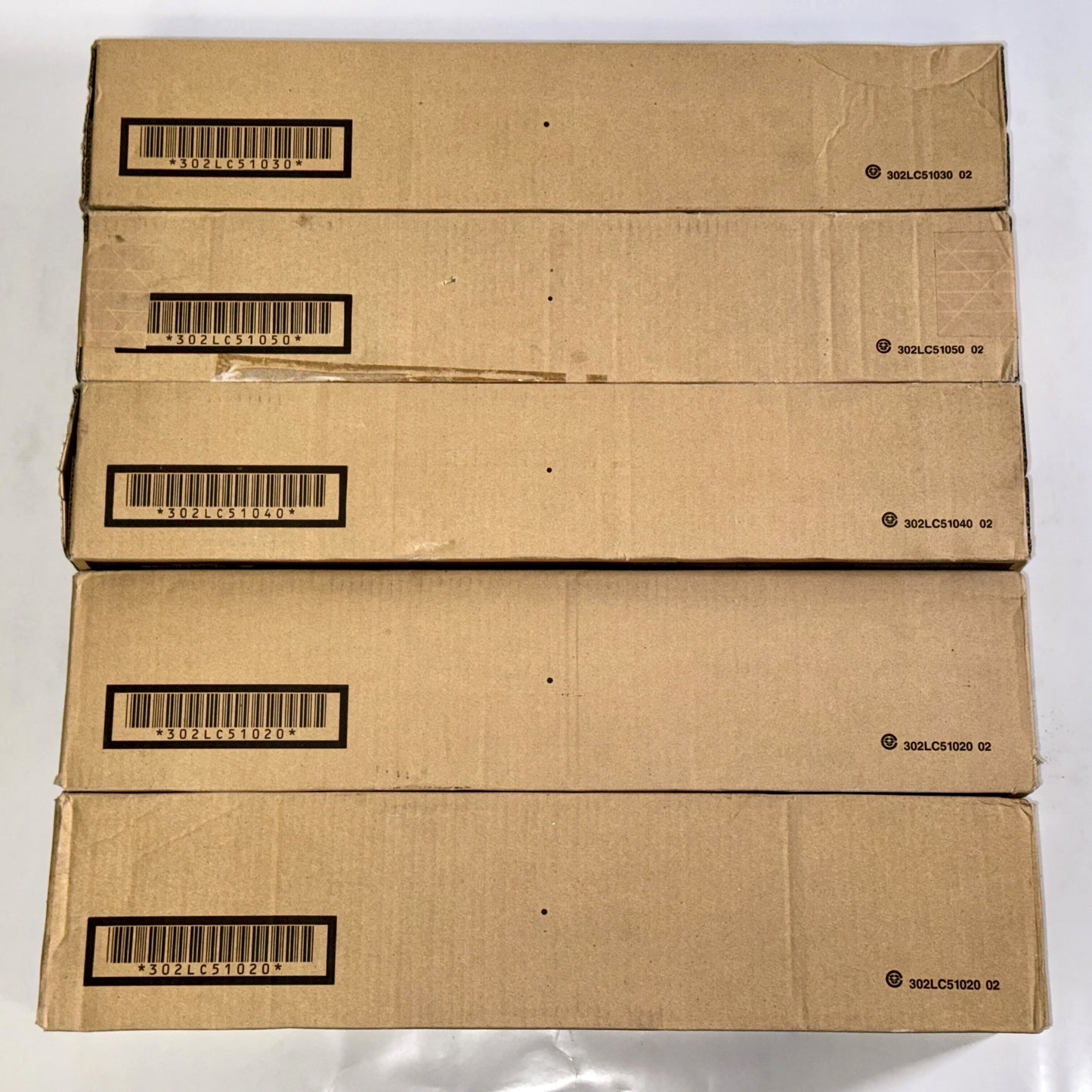 5 New OEM Kyocera TASKalfa 3050ci,3051ci,3550ci,3551ci TK-8307 CMYKK Toners