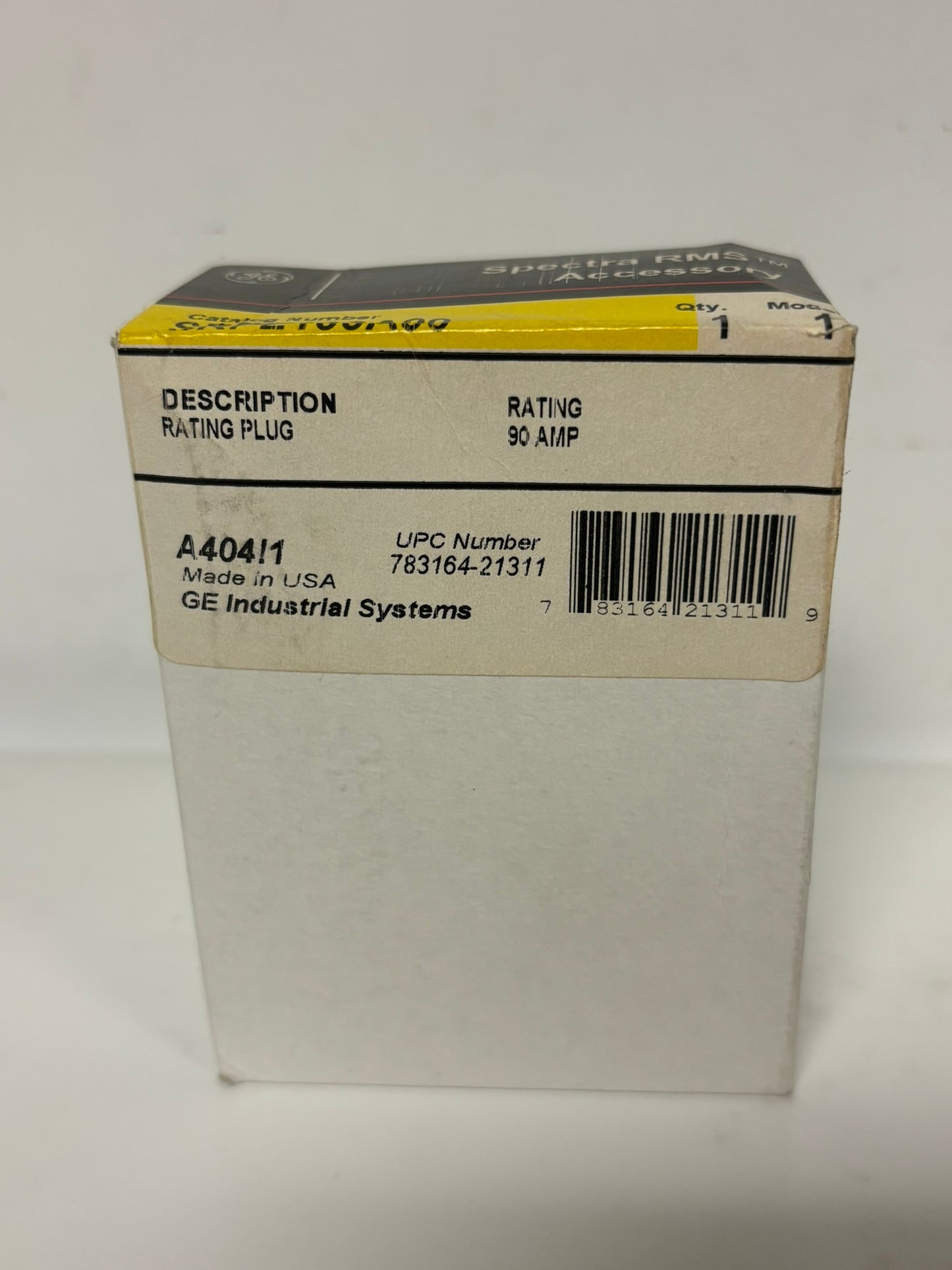 New GE RMS Spectra RMS SRPE100A90 Circuit Breaker Plugs - 90 AMP
