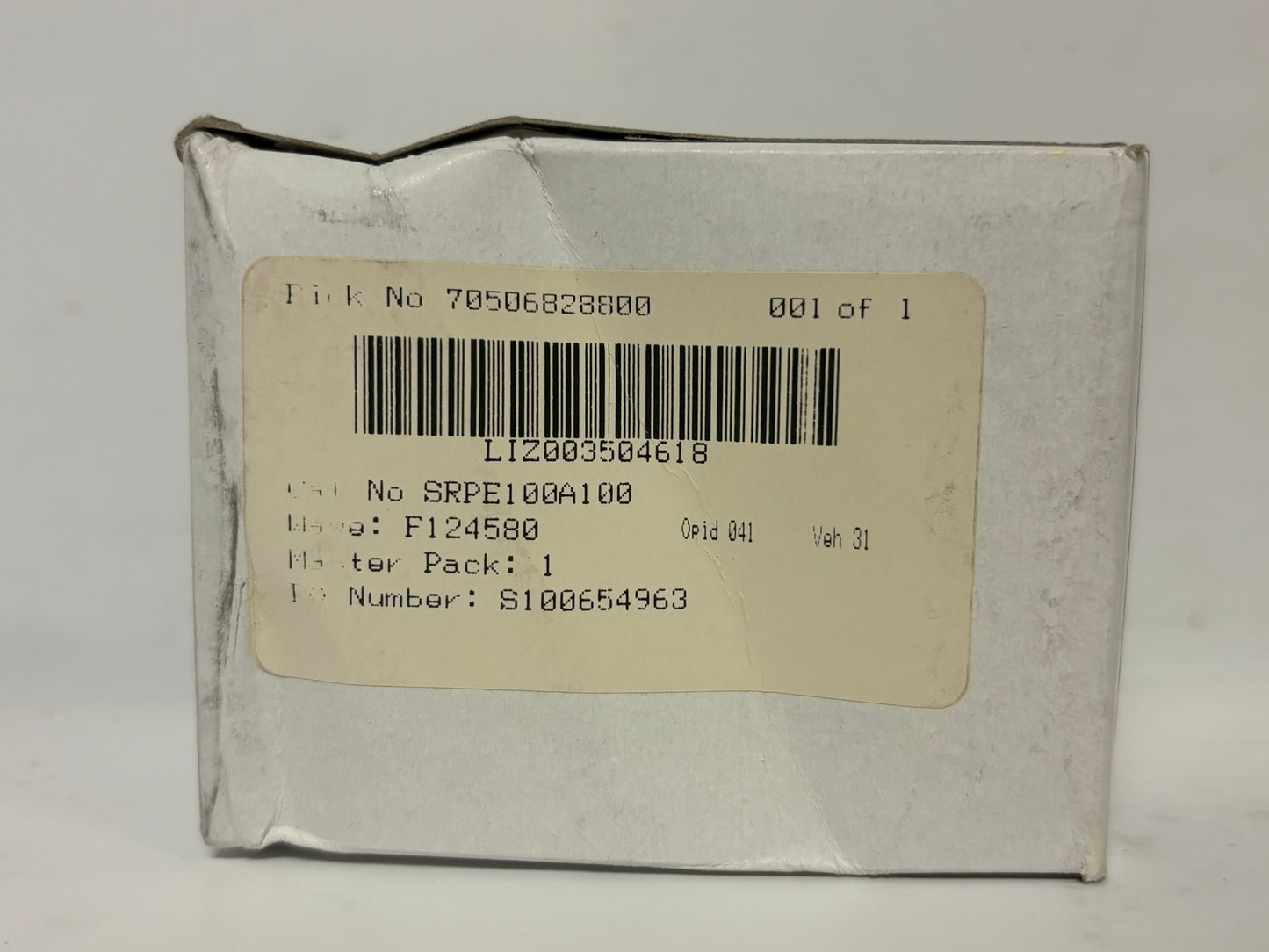 New GE Spectra RMS SRPE100A100 Circuit Breaker Plugs - 100AMP (Cosmetic Box)