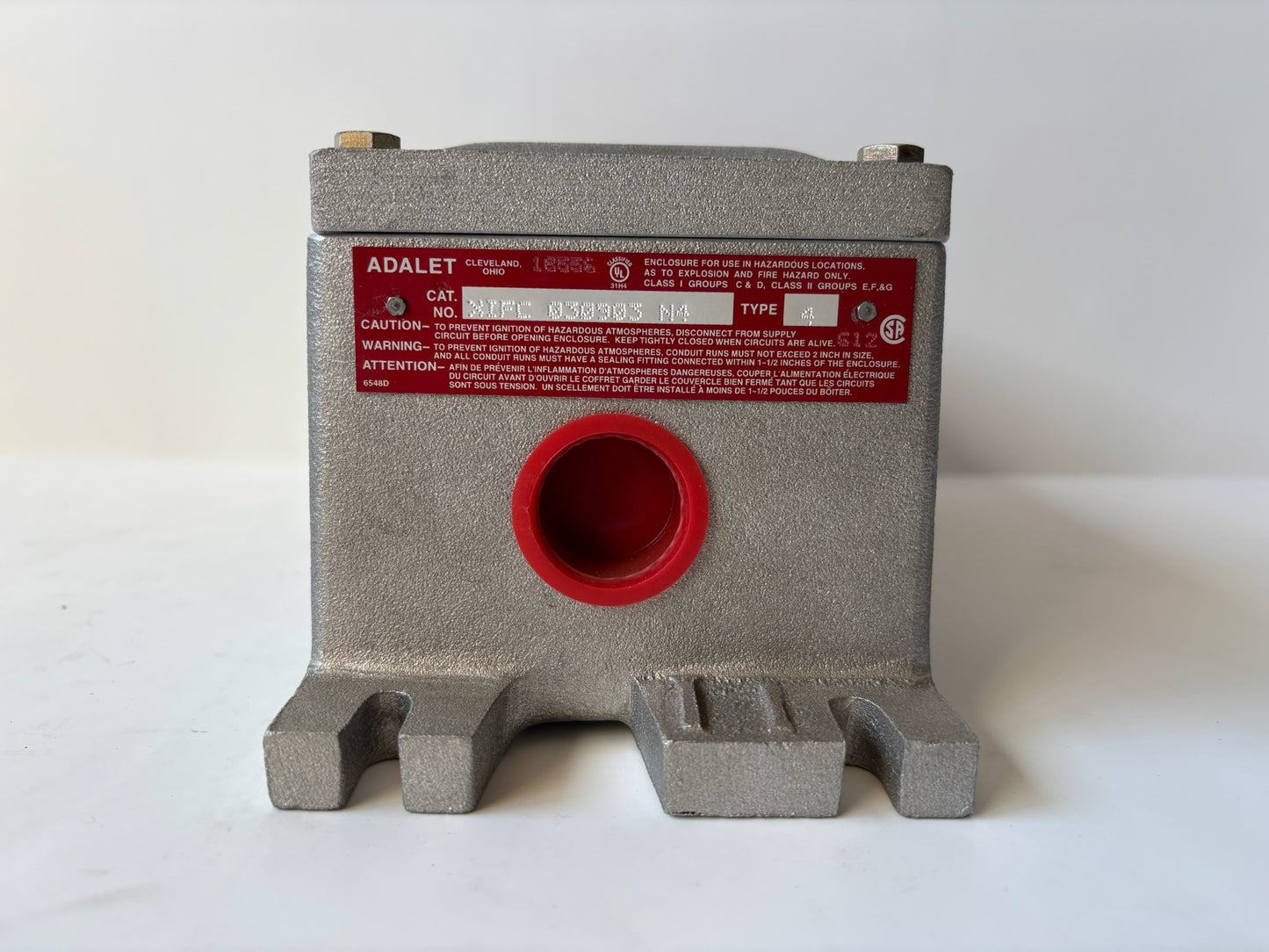 Adalet X1FC-030903-N4 Type 4 FRLCP-1 Explosion Proof Control Enclosure