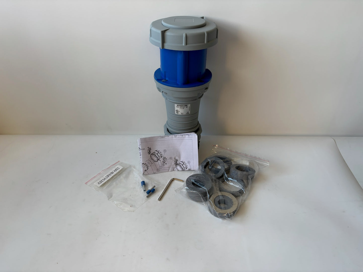 Arrowhart AH460C9W IEC 309 Pin & Sleeve Watertight Connector