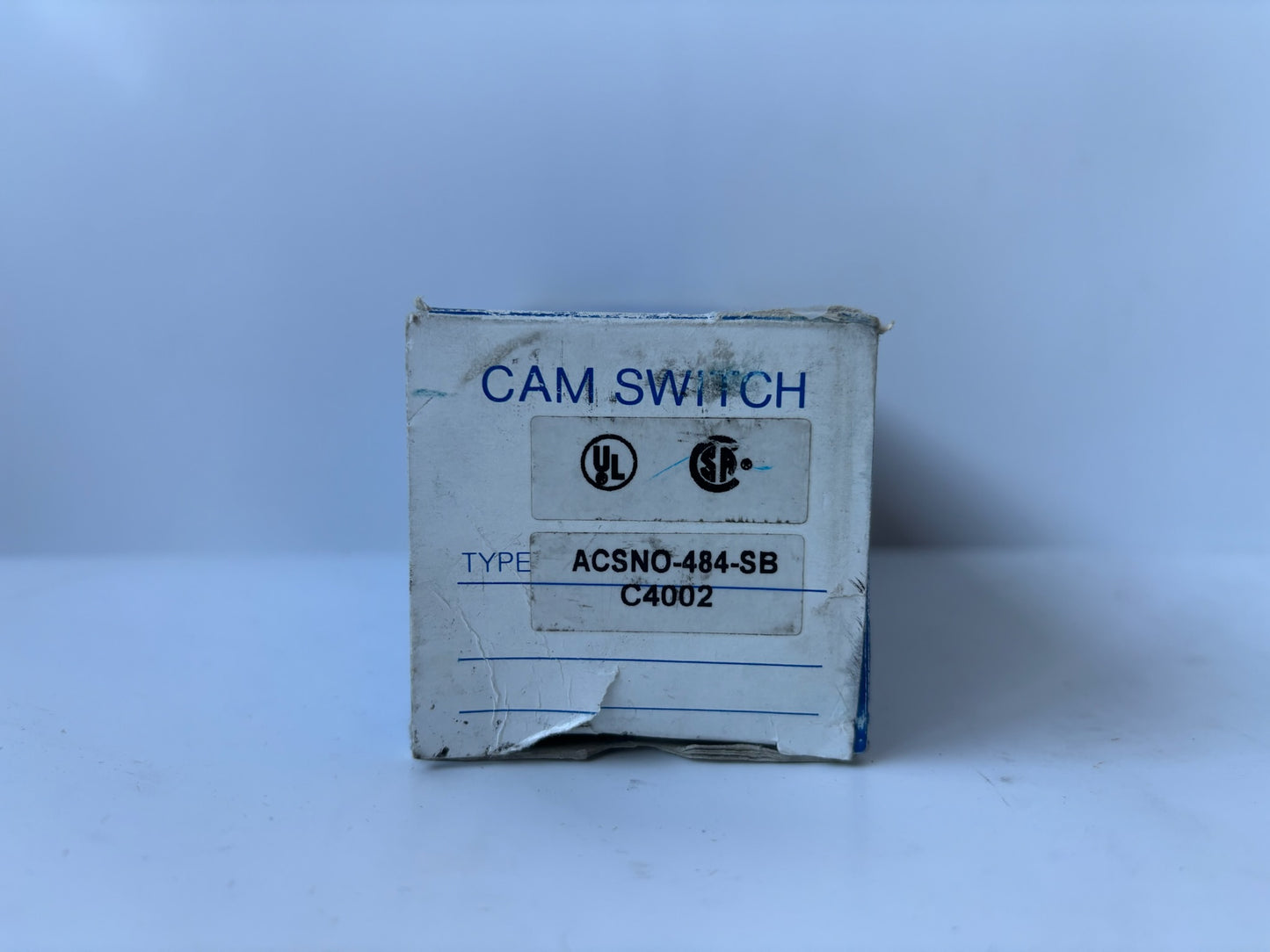 IDEC ACSNO-484-SB-C4002 Cam Switch Type CS-10 600V 10A