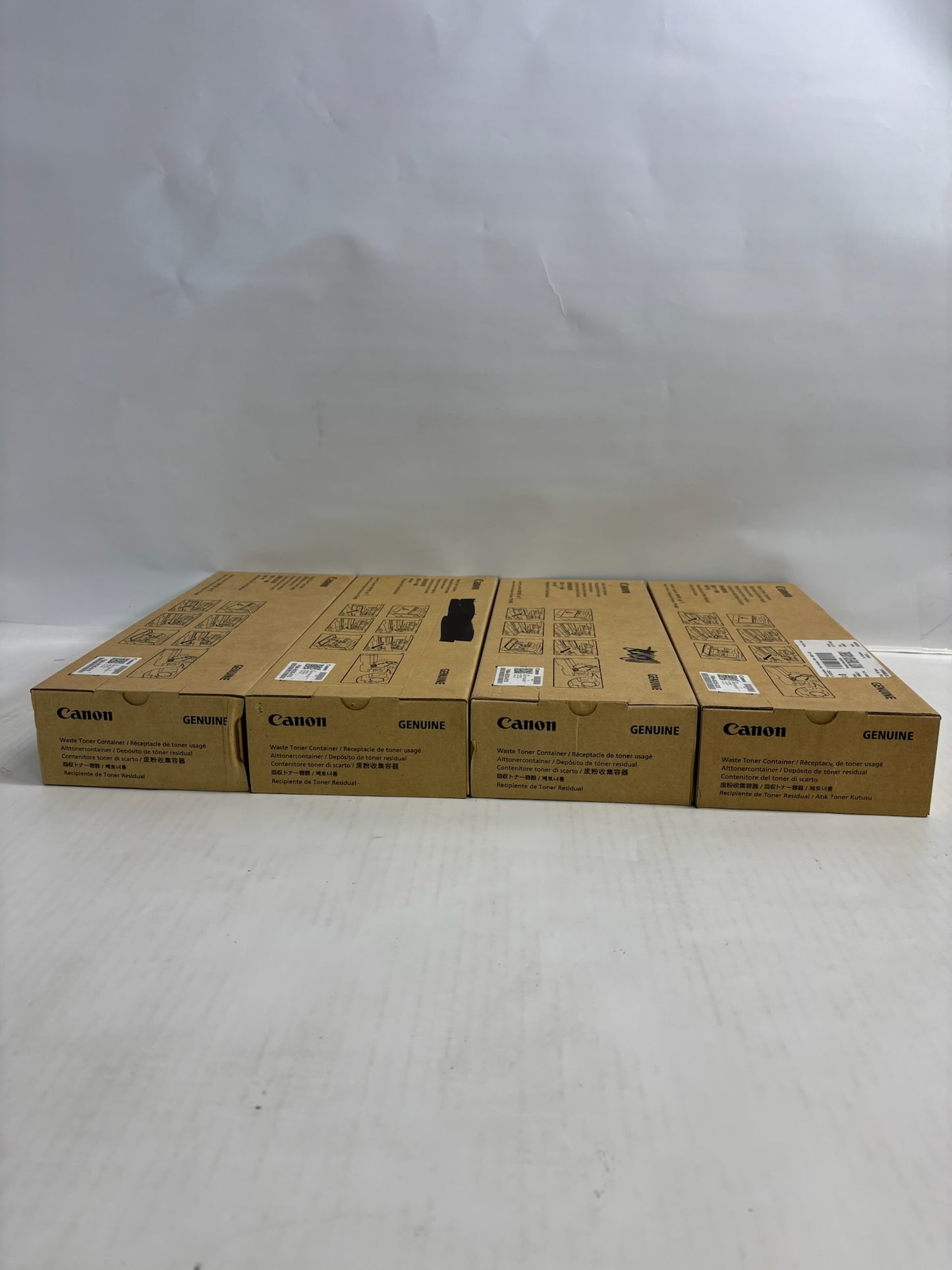 4 New OEM Canon iR ADV 1730,1730iF Waste Toner Box FM4-8035-010(FM4-8035-0000)