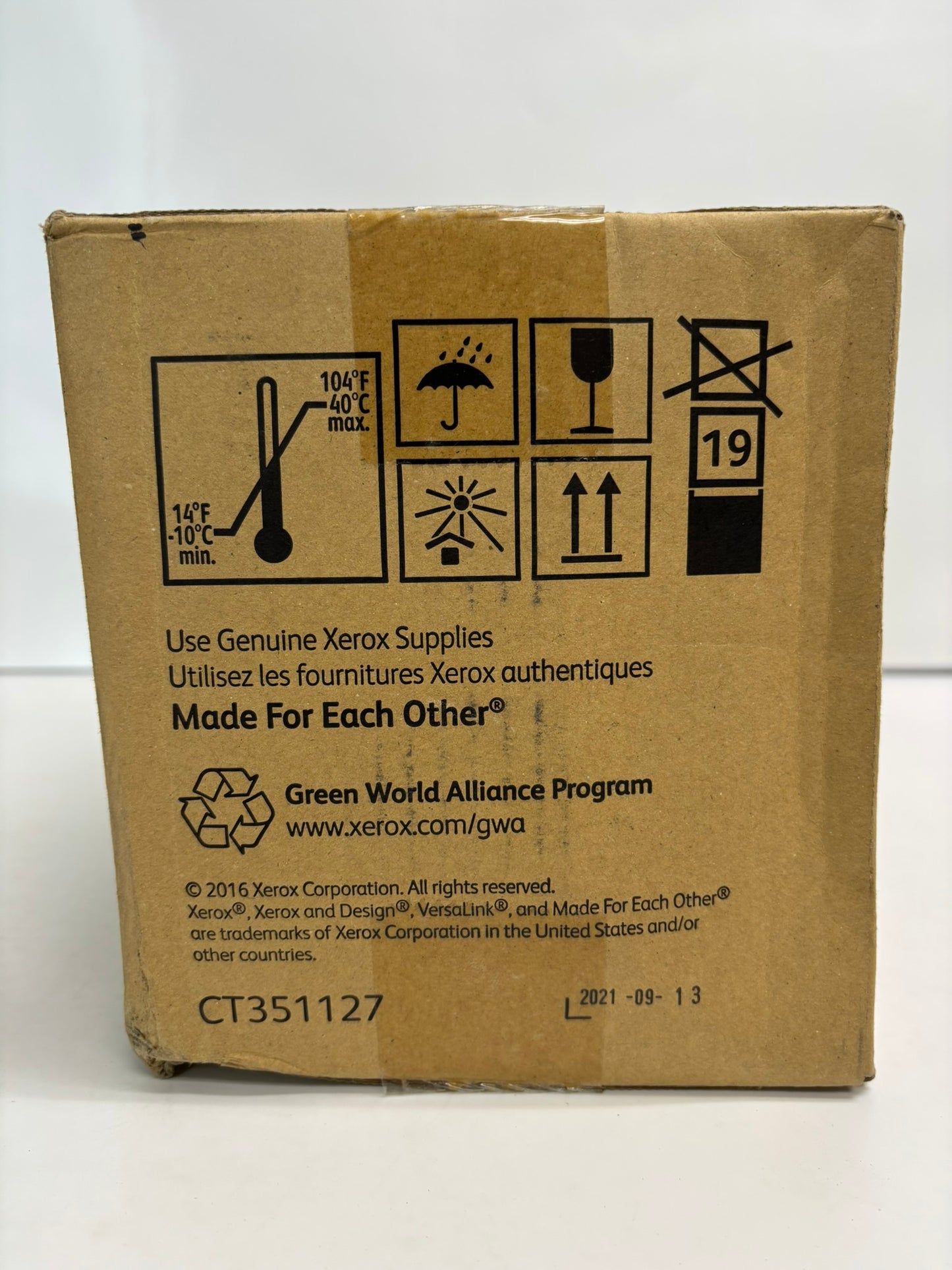 Cosmetic OEM Xerox VersaLink C500DN,C500N,C505S,C505X Yellow Drum 108R01483