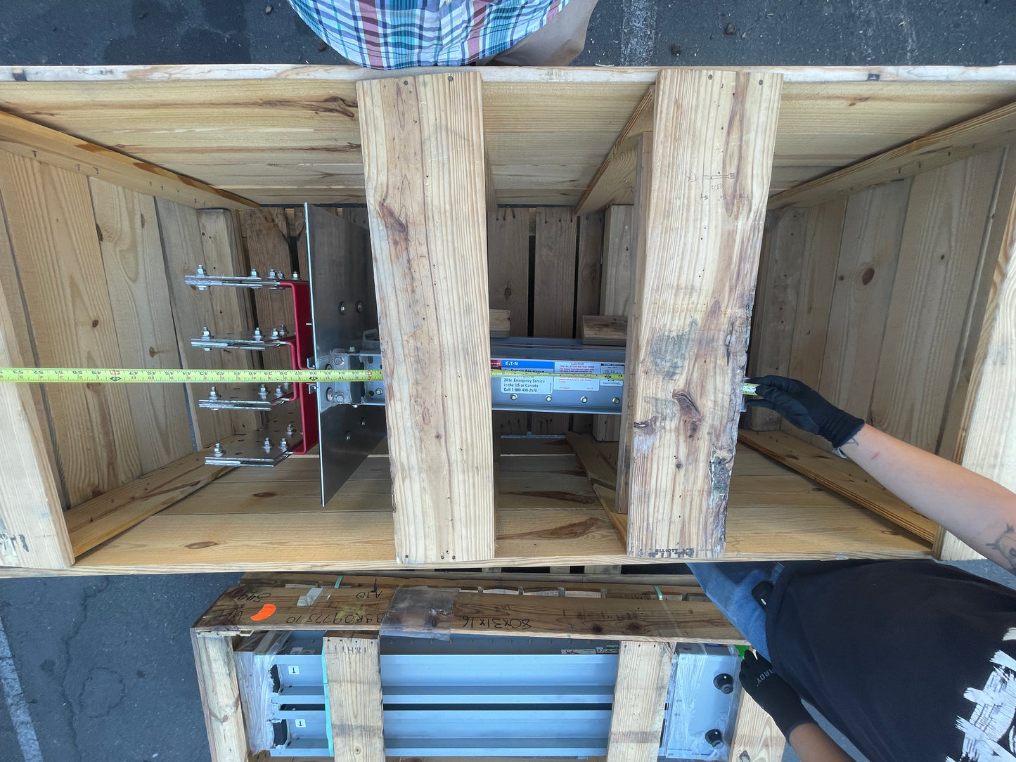 EATON Bus Duct Busway 4000 AMP Pow-R-Way III Entry Point