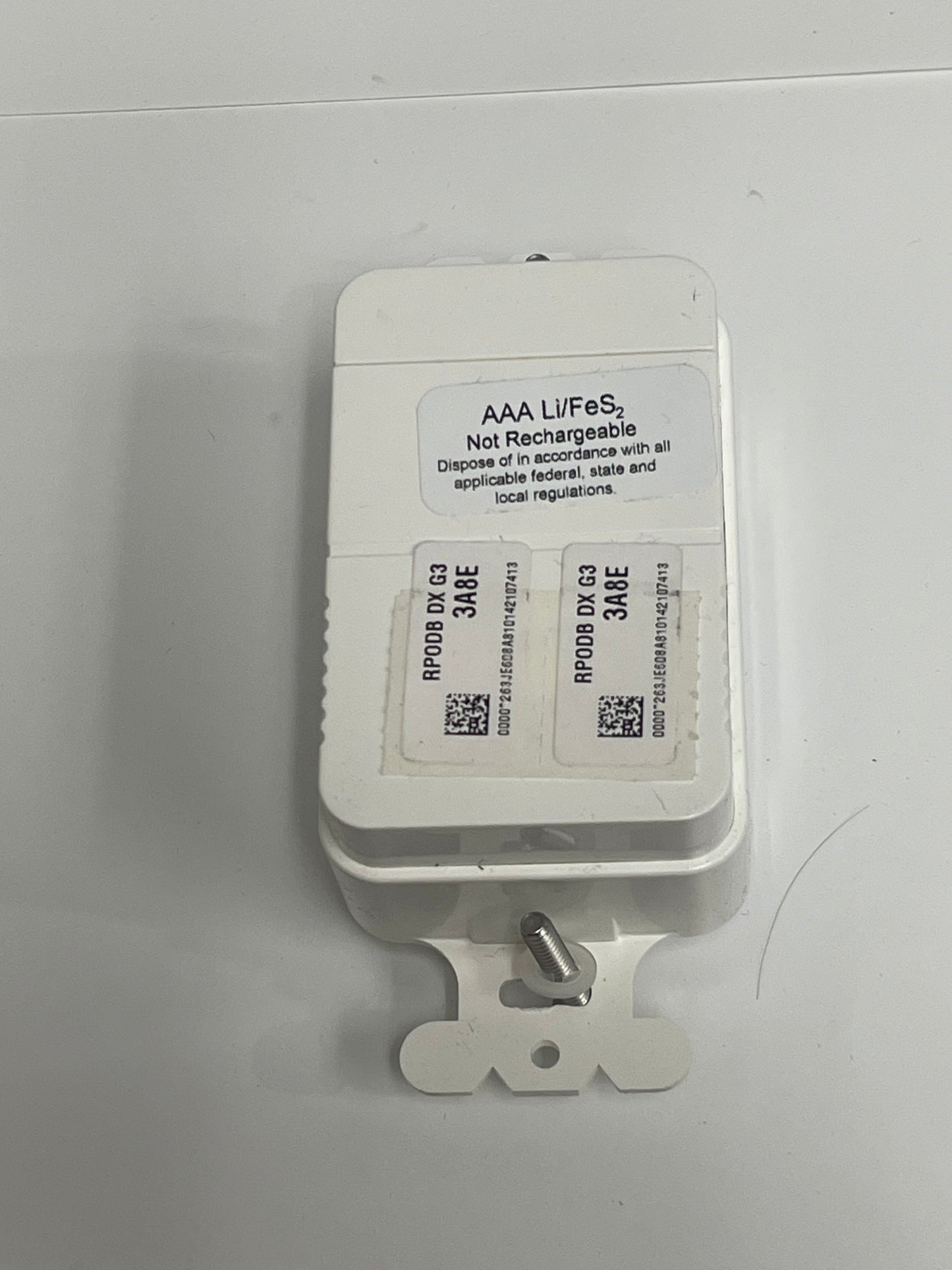 nLight Acuity Controls RPODB DX WH 263JE6 Network Wireless Battery Power Wall Switch