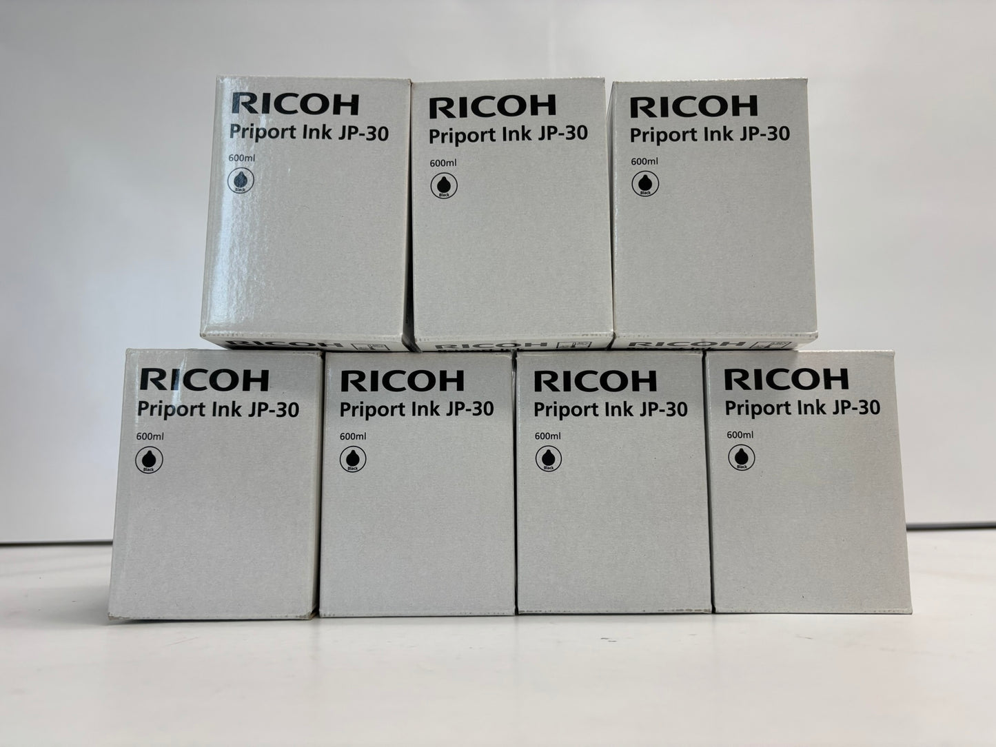 7 New OEM Ricoh DD3334,DX3340,DX3343,JP1235,JP3000 Priport Inks JP-30, 817113