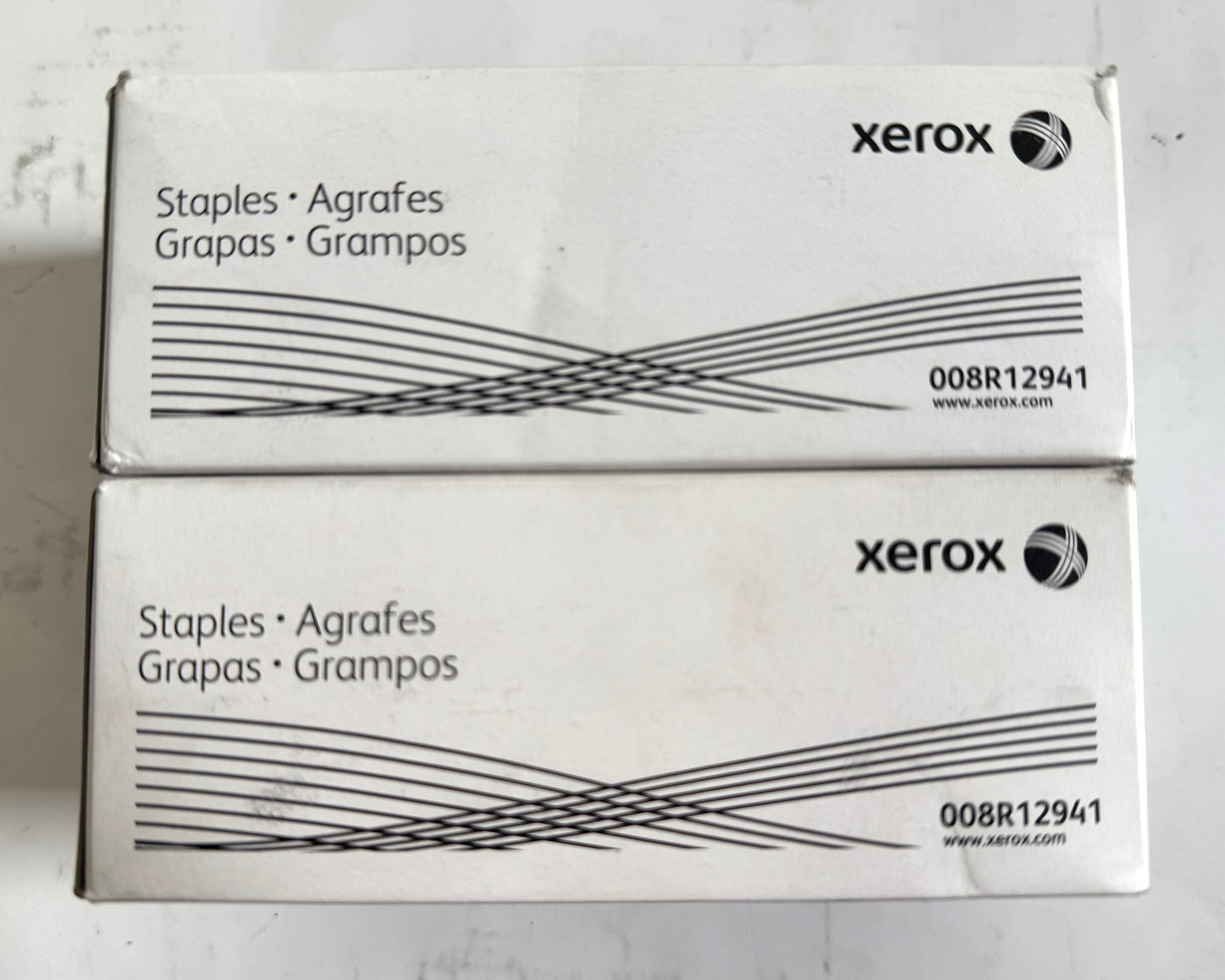 2 OEM Xerox Color 550,560,C60,C75 Printer Refill Staple Cartridge 008R12941