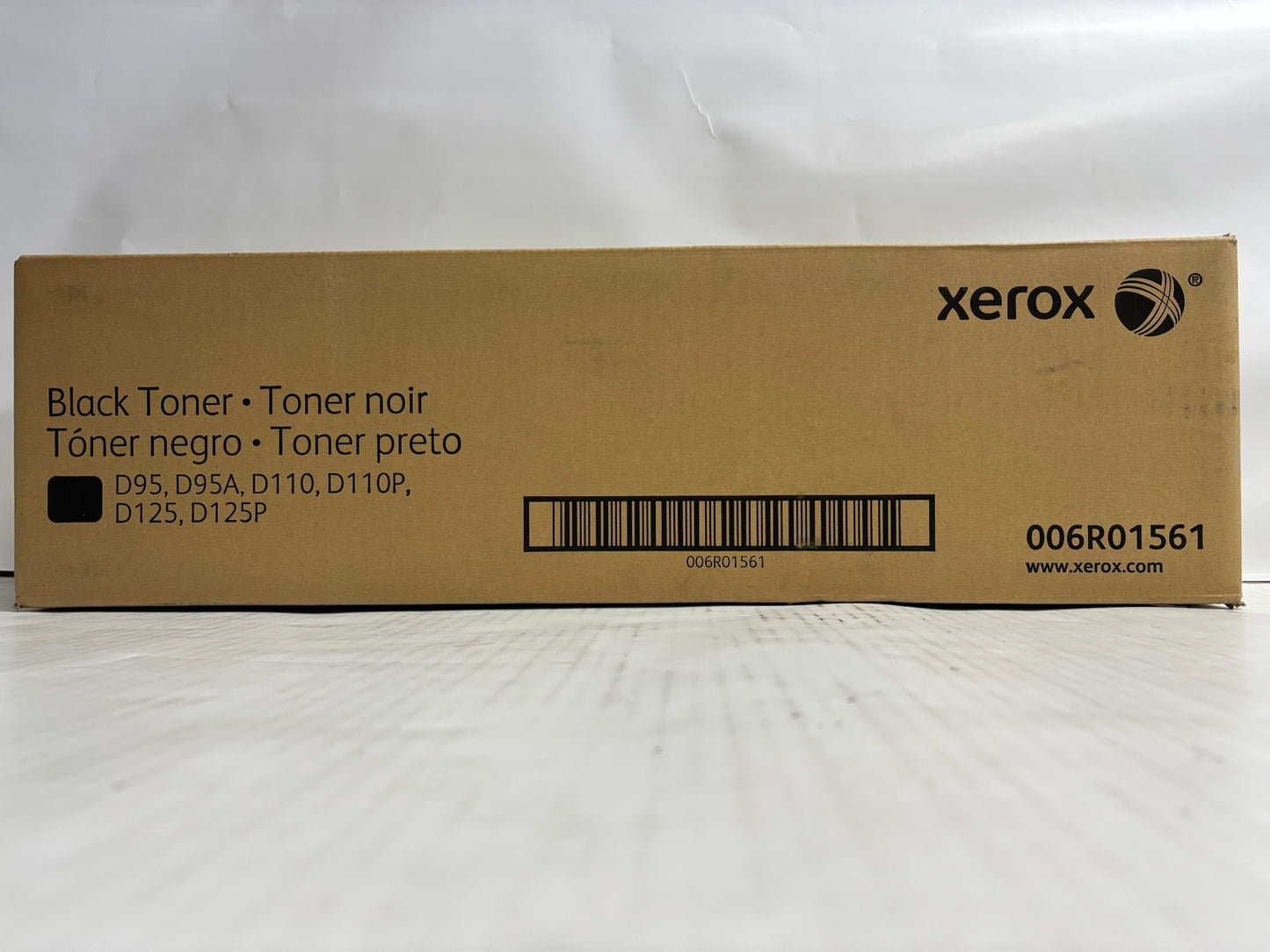 New Genuine Xerox D110,D125,D95,ED125, Black Toner Cartridge 006R01561