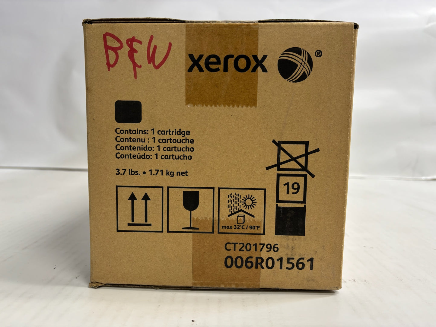 New Genuine Xerox D110,D125,D95,ED125, Black Toner Cartridge 006R01561