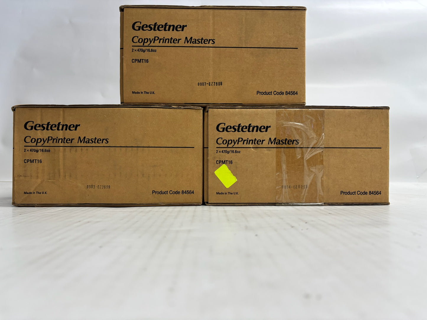 3 New Genuine Gestetner LDD-020 Master Rolls CPMT16, 817536 (Same Day Shipping)